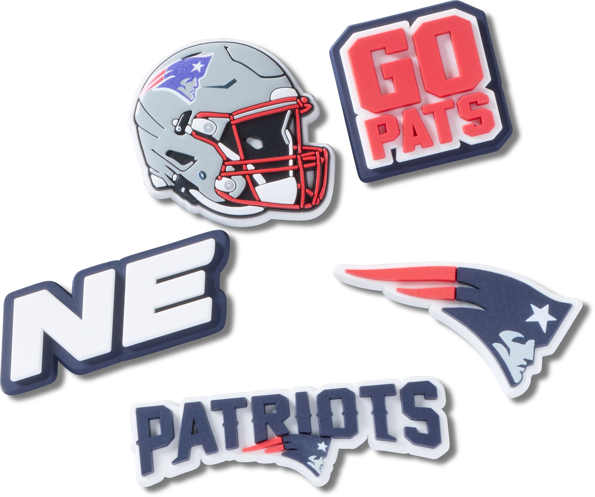 Crocs Jibbitz NFL New England Patriots - 5 Pack