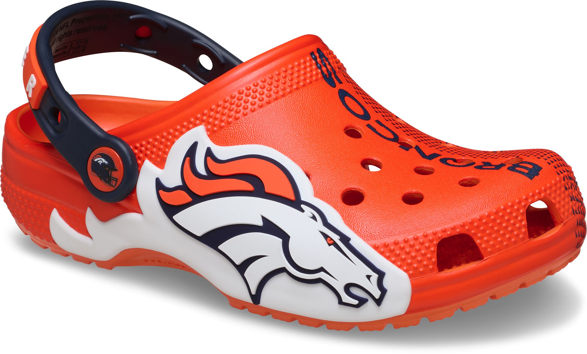 Crocs Kids' NFL Denver Broncos Classic Clogs