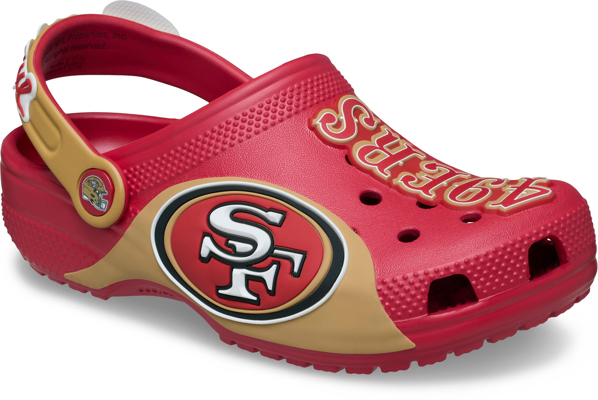 Crocs Kids' NFL San Francisco 49ers Classic Clogs