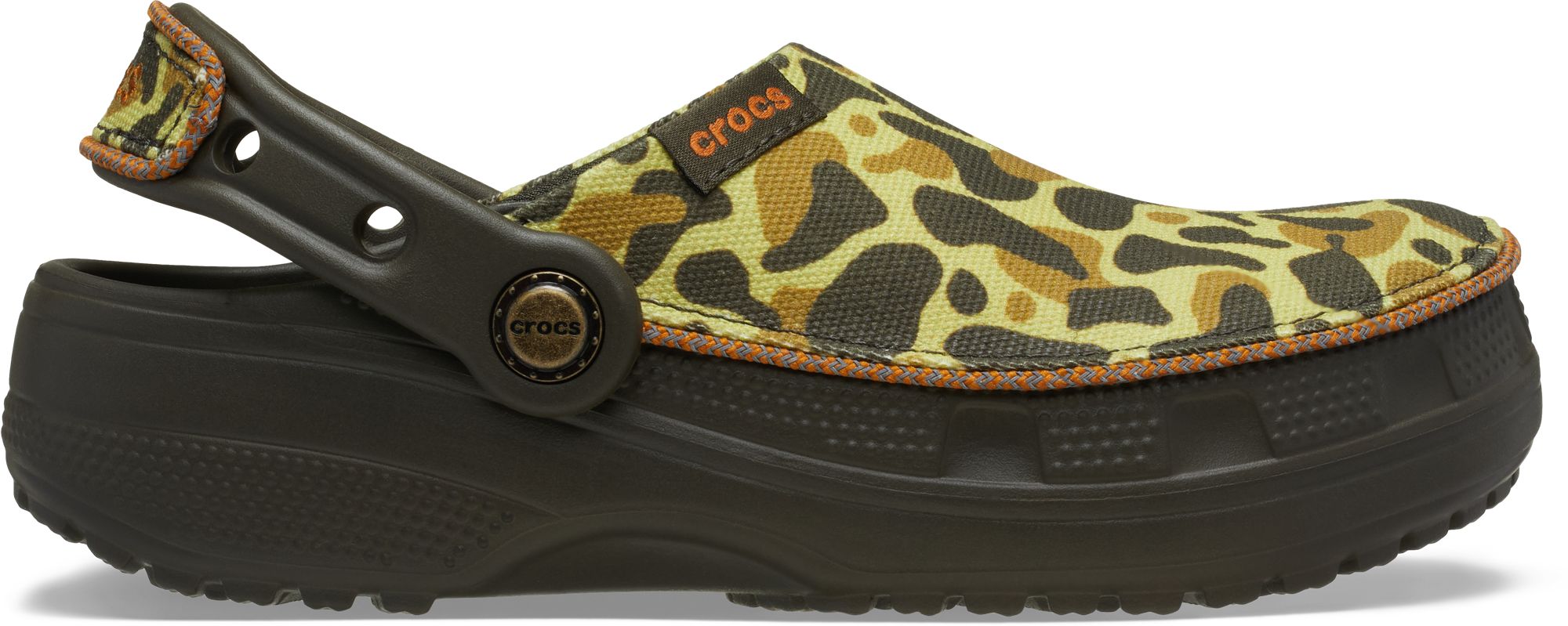 Crocs Kids' Classic Crafted Camo Clogs