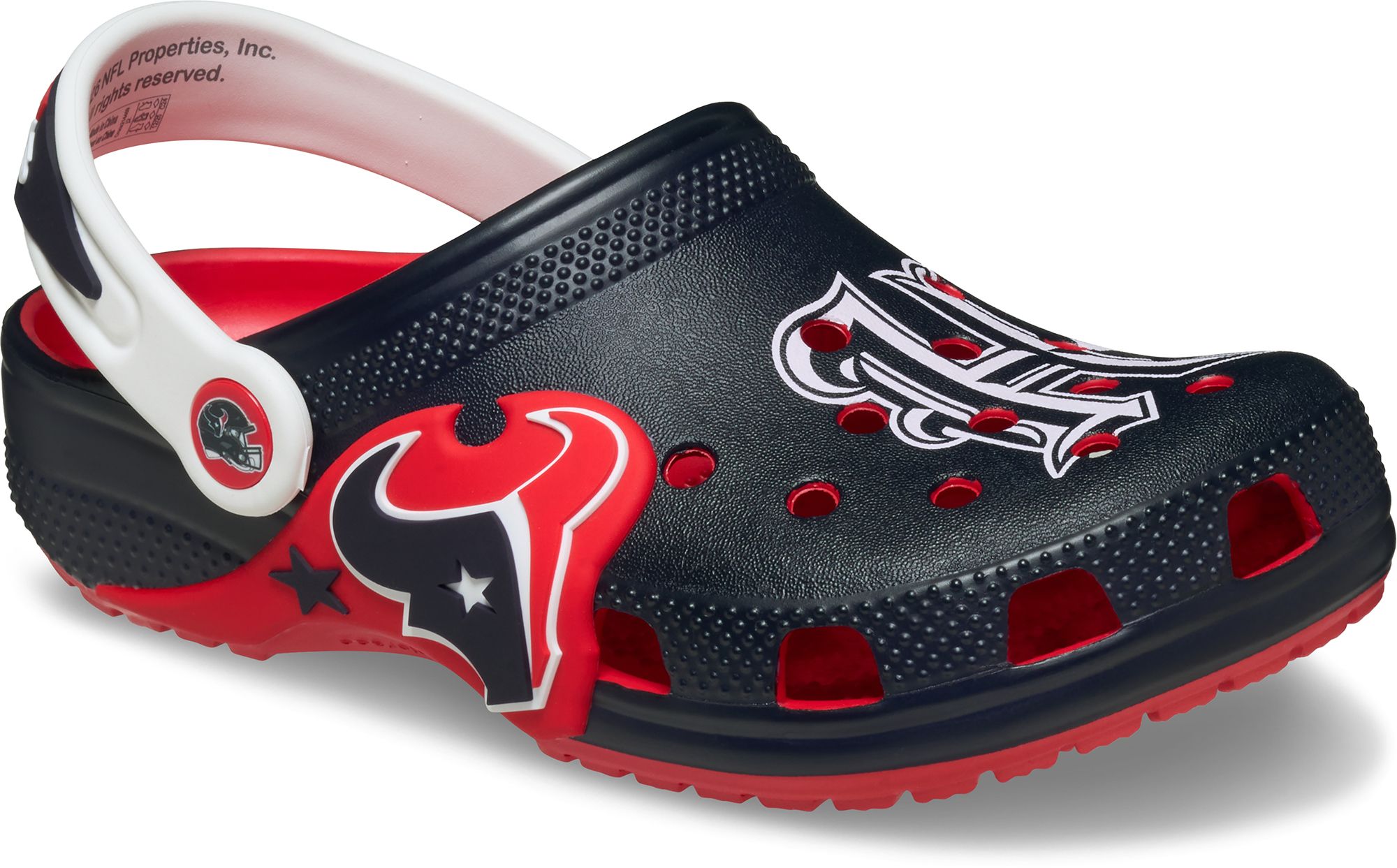 Crocs Kids' NFL Houston Texans Classic Clogs