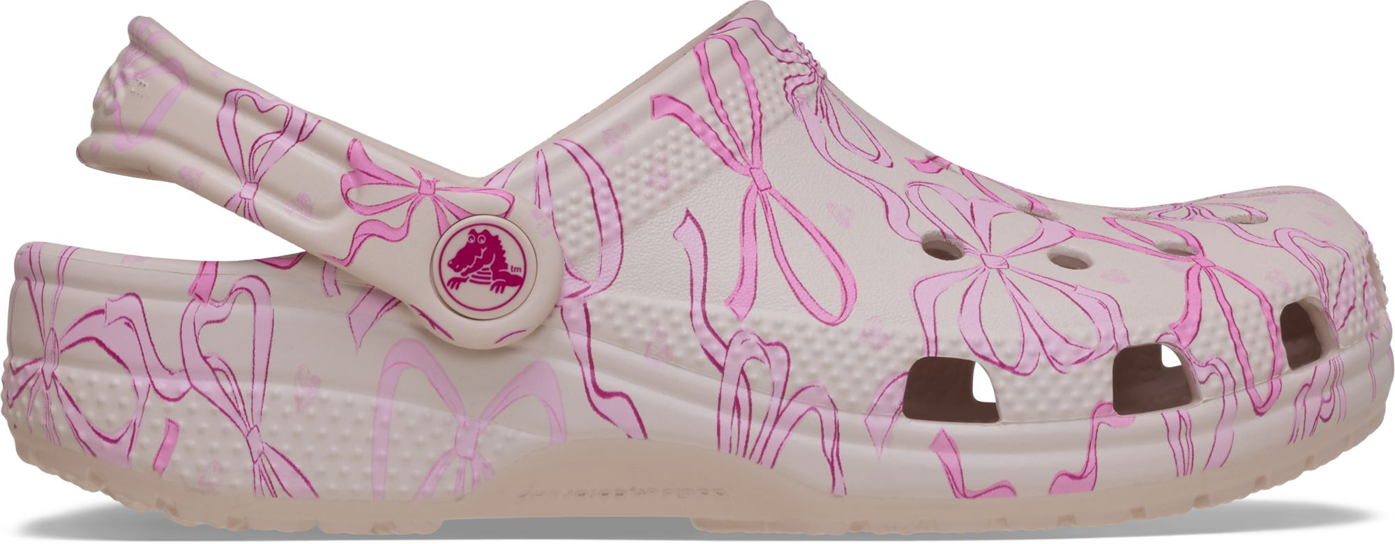 Crocs Kids' Girly Bows Classic Clogs
