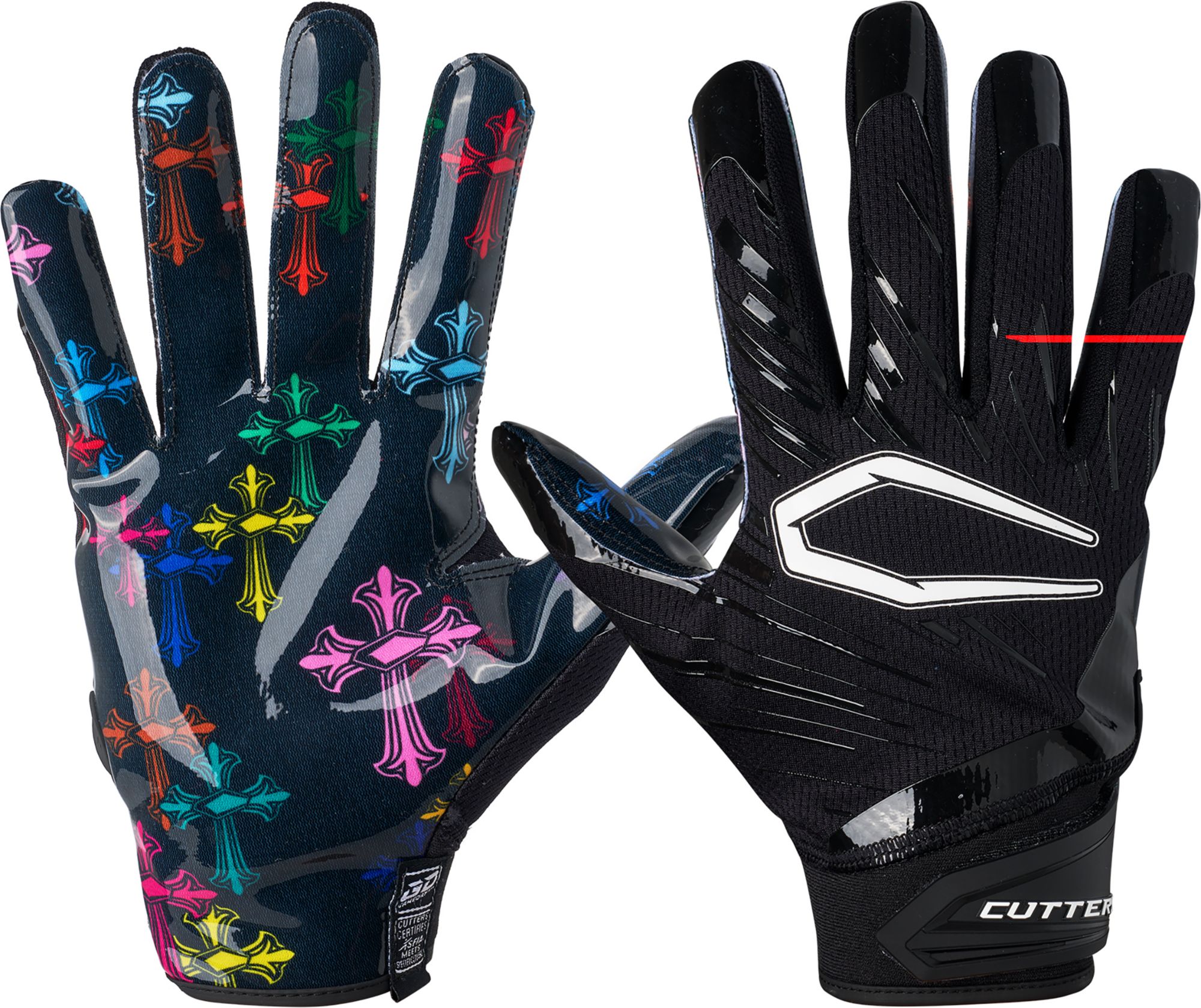 Cutters Game Day Pro Limited Edition Divine Drip Football Receiver's Gloves