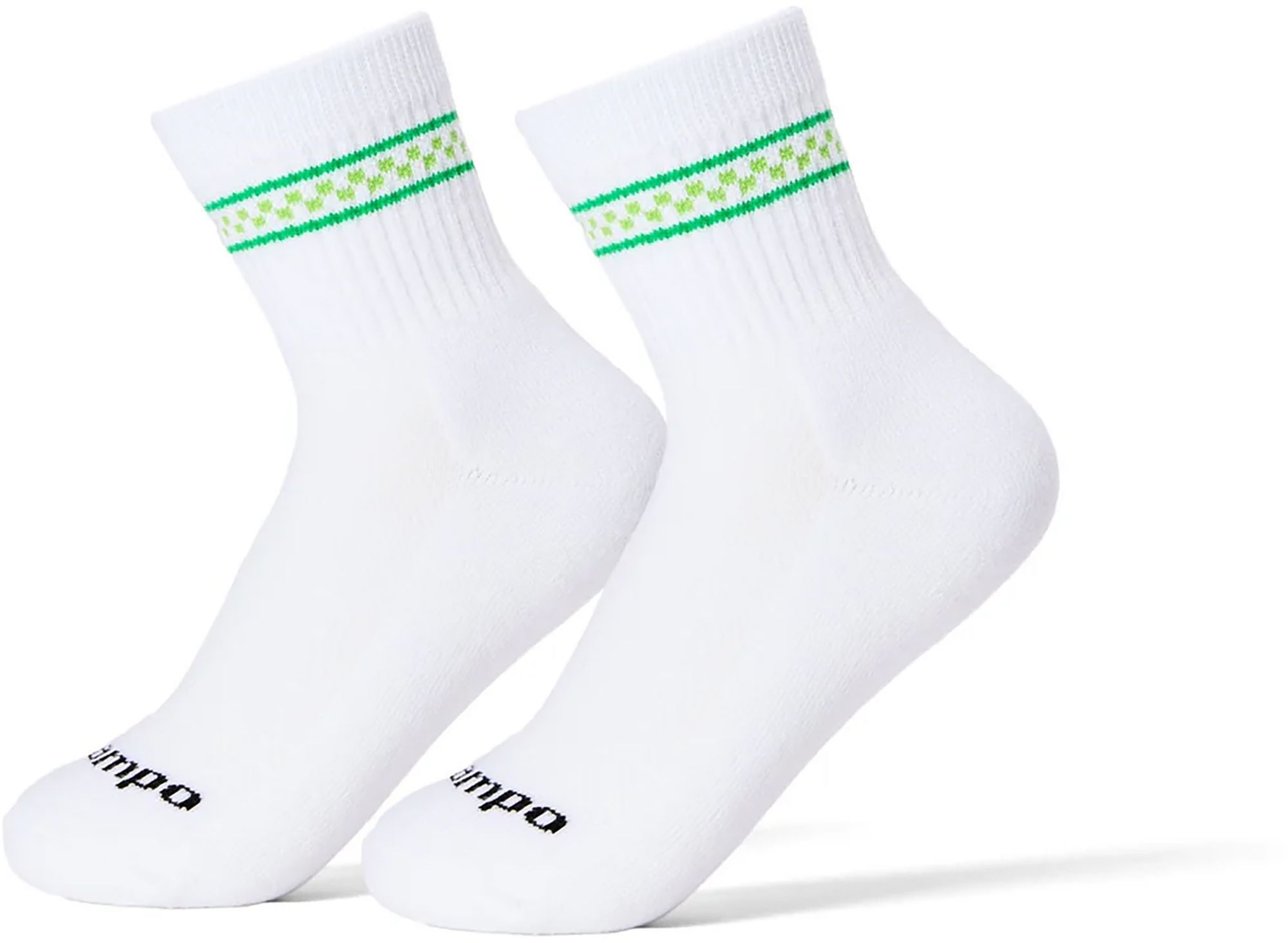 Del Campo Golf Checkered Stripes Golf Socks