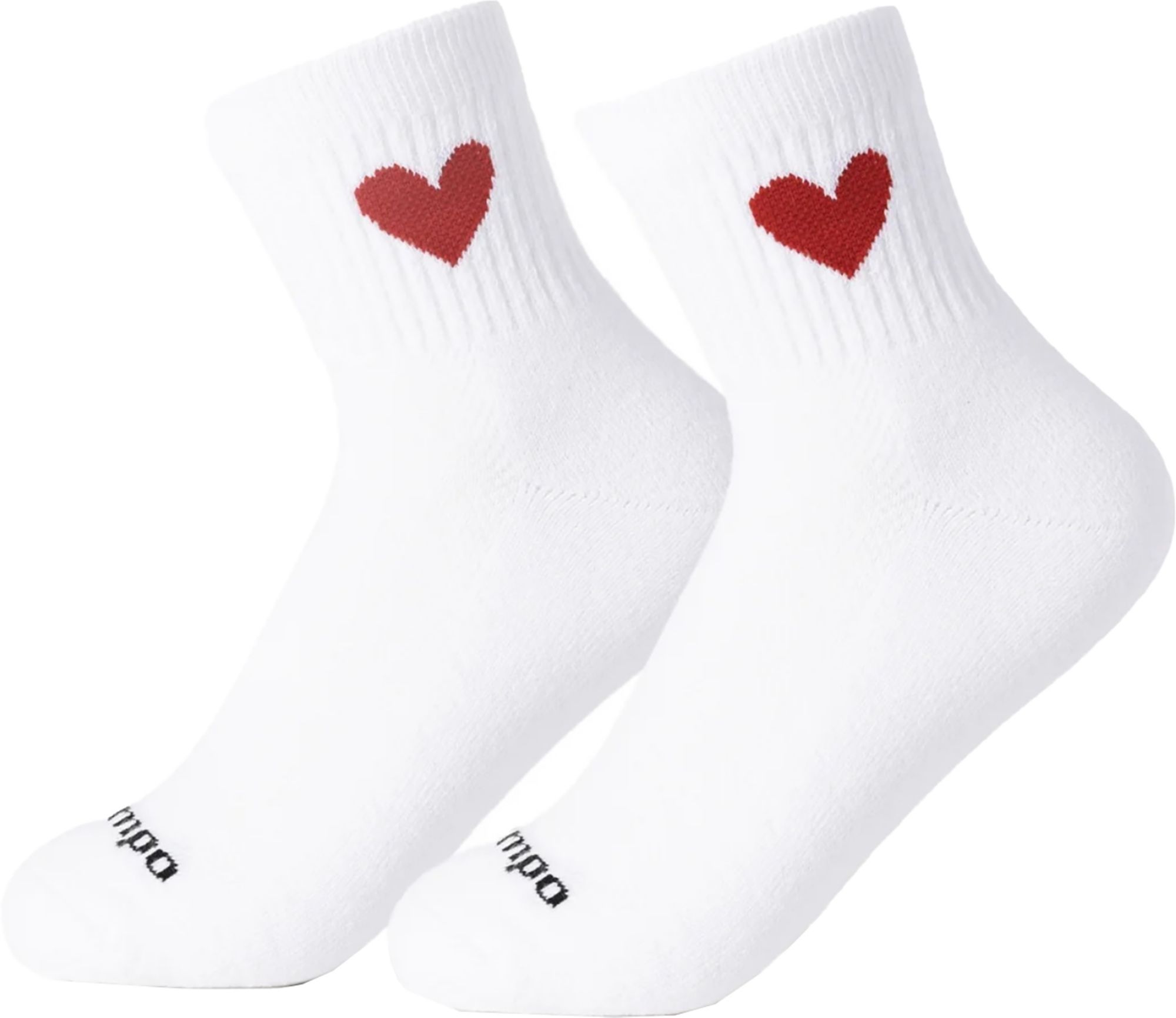 Del Campo Golf Red Heart Golf Socks