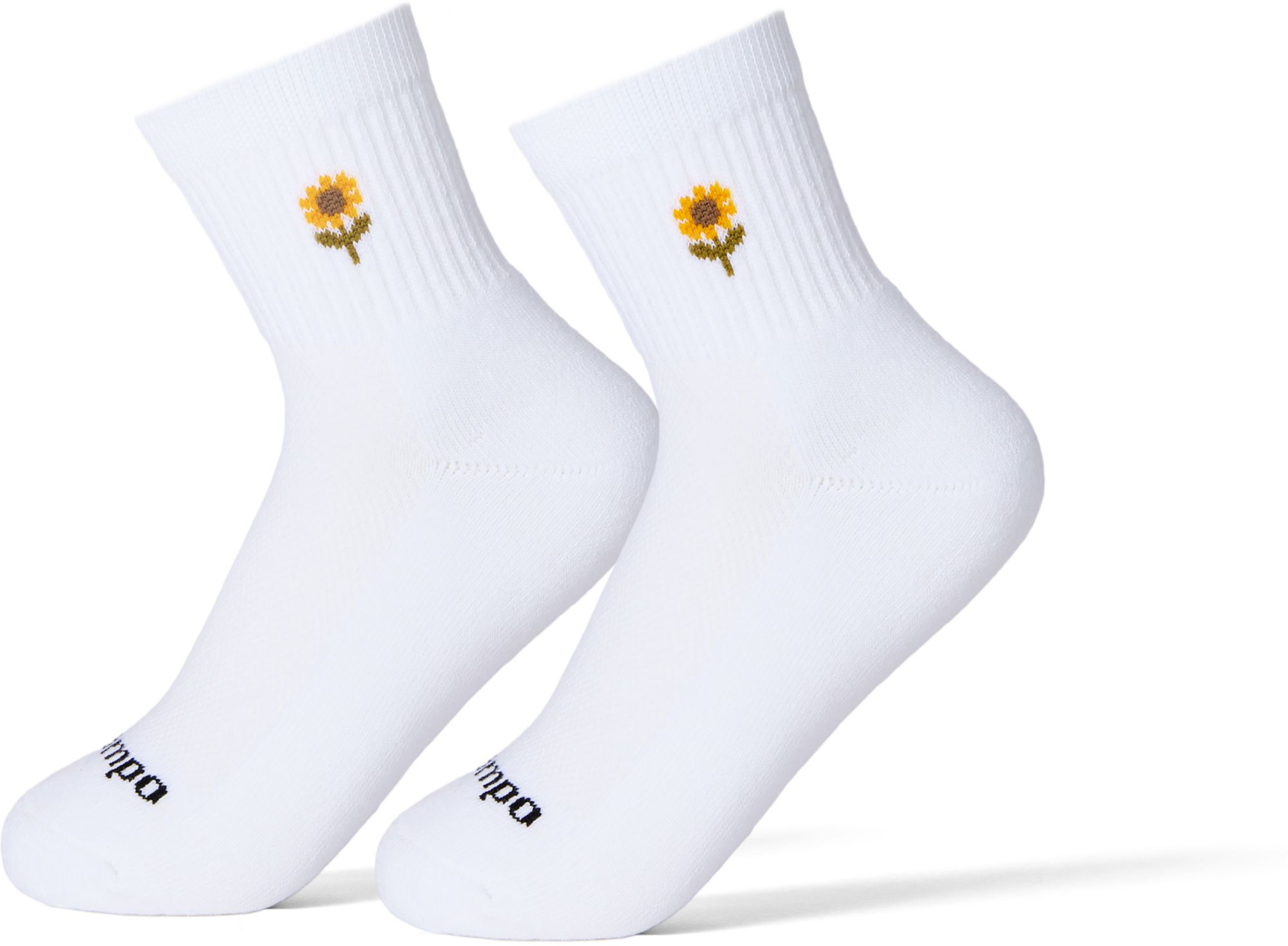 Del Campo Golf Sunflower Golf Socks