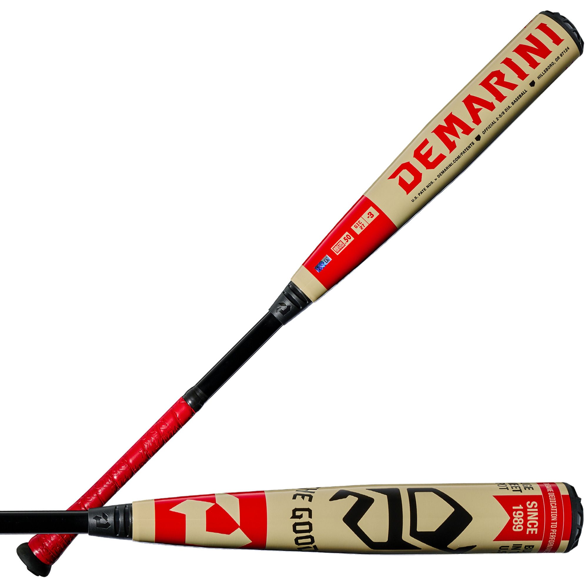DeMarini The Goods Hybrid BBCOR Bat 2027 (-3)