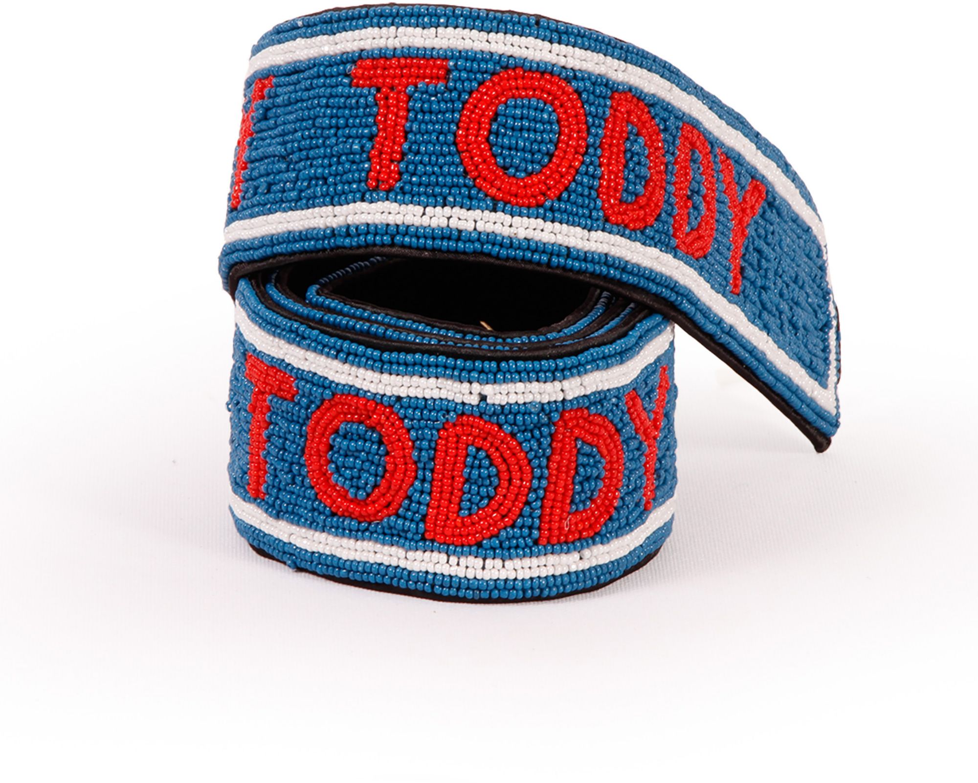 Desden Women's Ole Miss Rebels Powder Blue Beaded Bag Strap