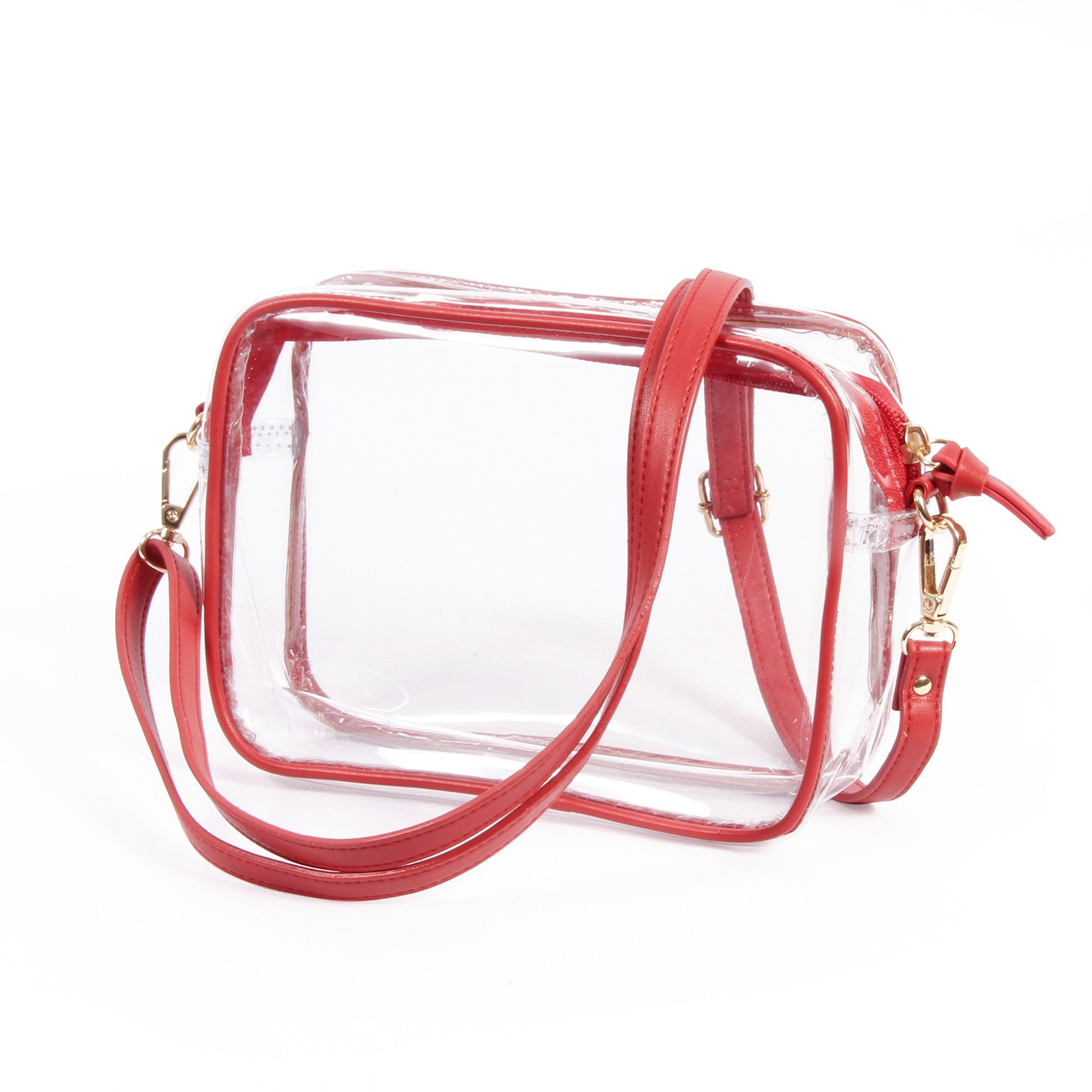 Desden Women's Alabama Crimson Tide Crimson and Clear Bag