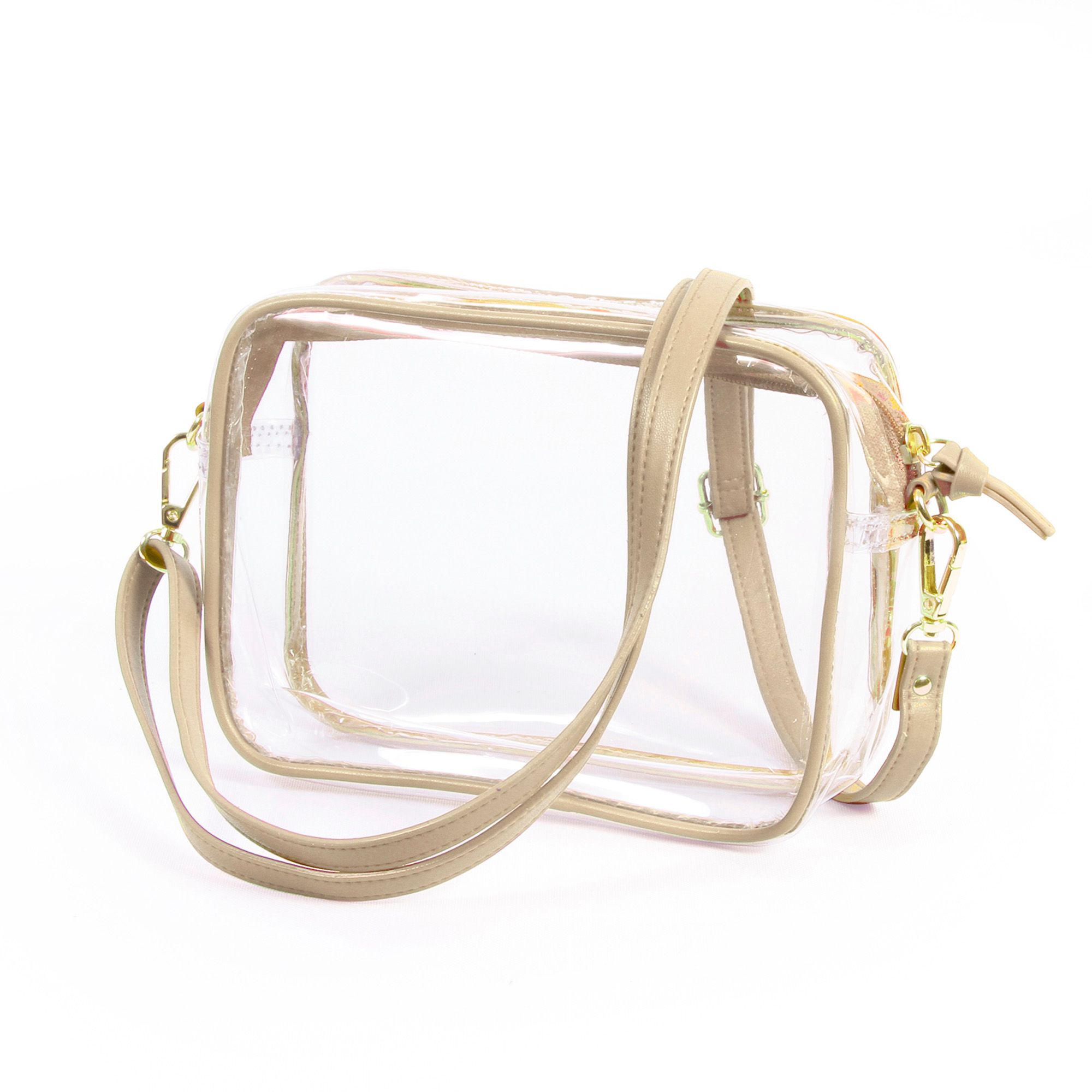 Desden Women's Florida State Seminoles Gold and Clear Bag