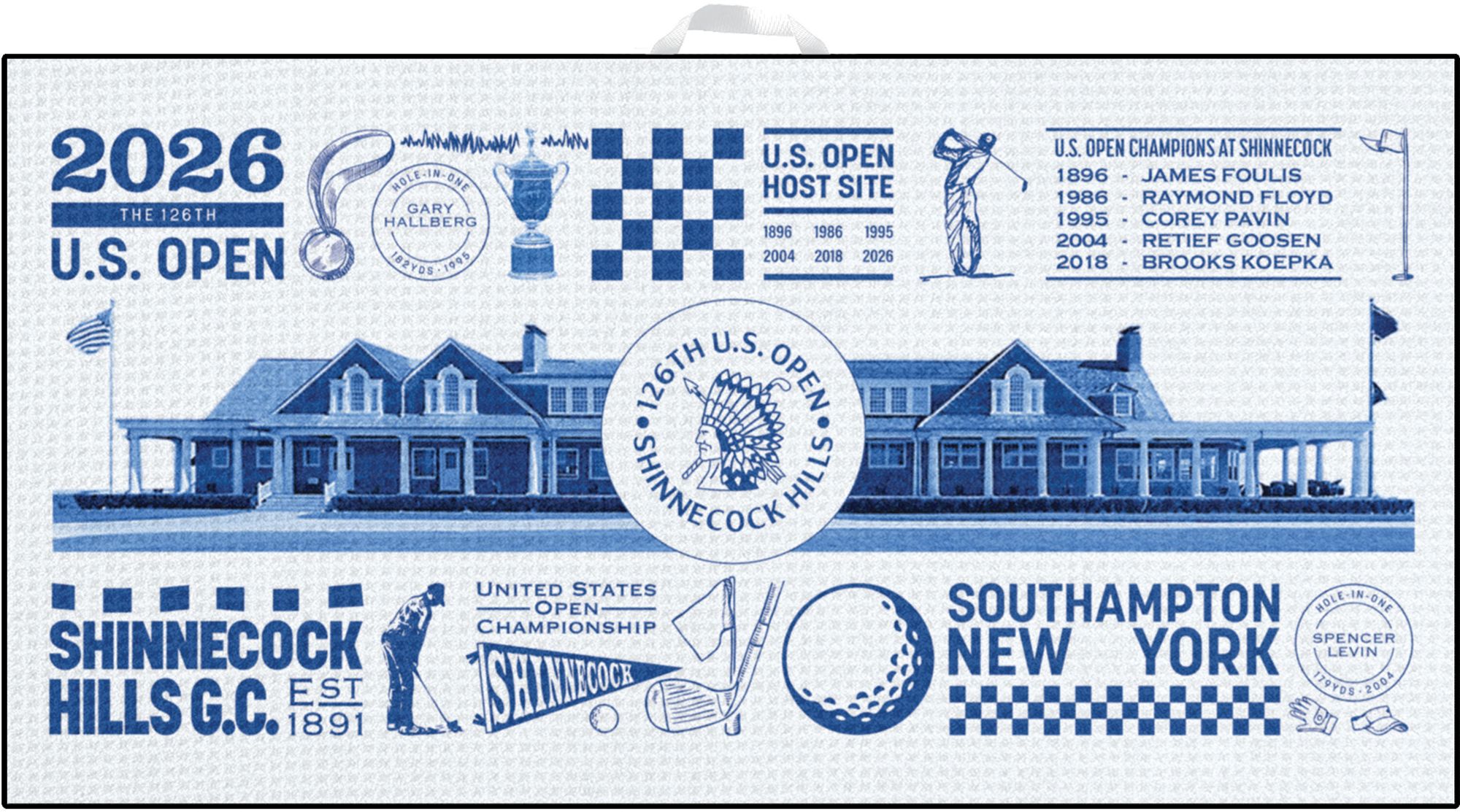 Devant 126th US Open Icons Towel