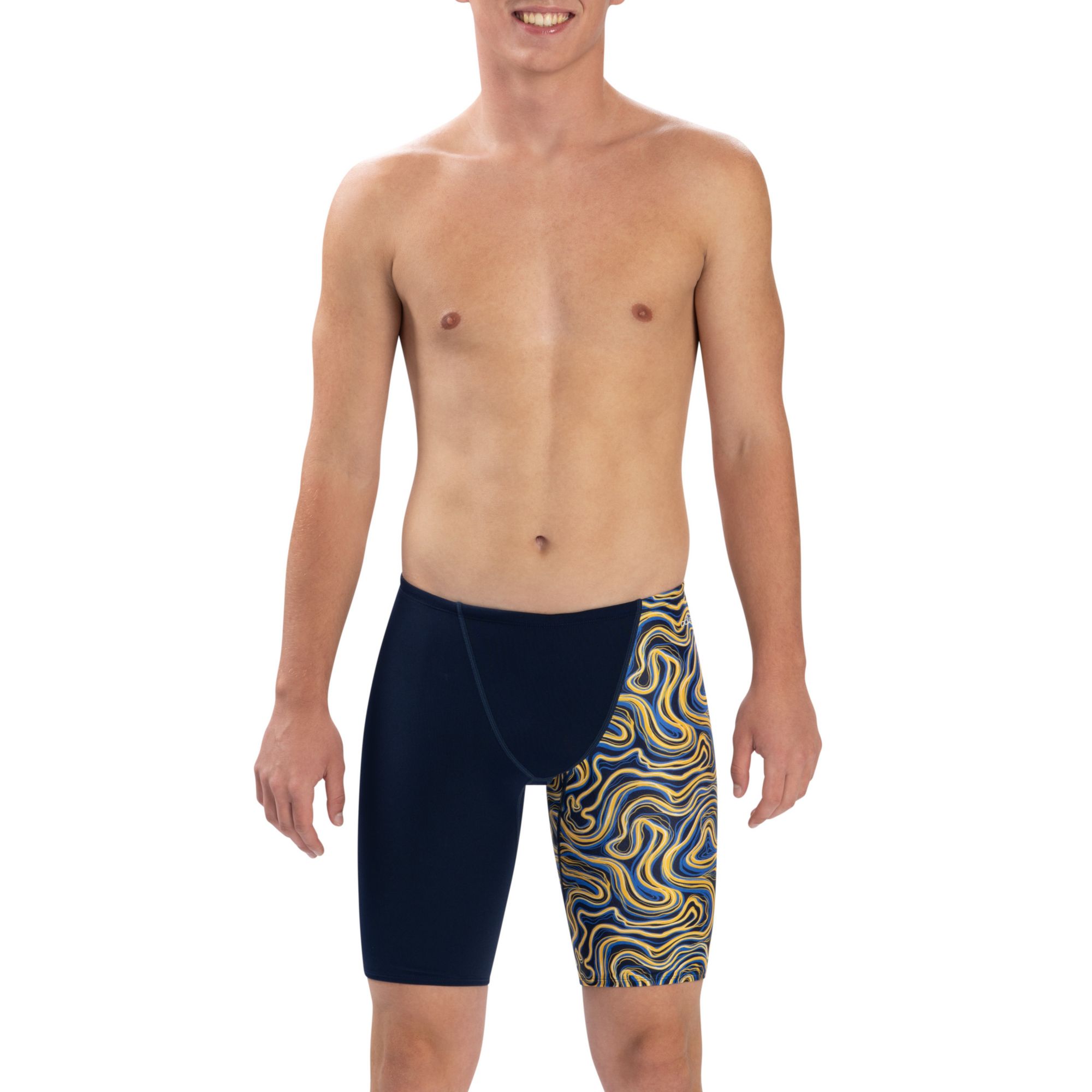 Dolfin Men's Reliance Print Asymmetrical Jammer