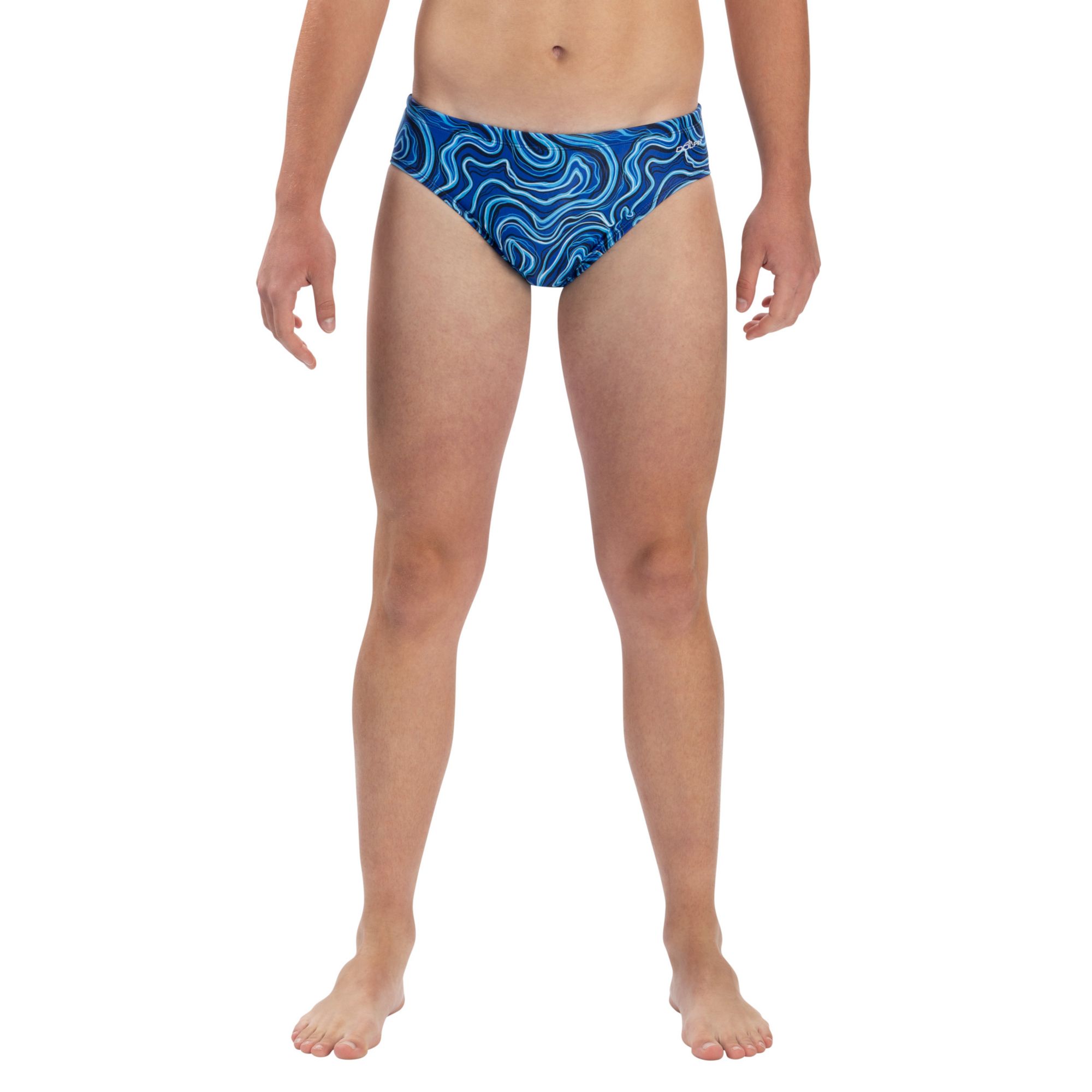 Dolfin Men's Reliance Tsunami Print Racer