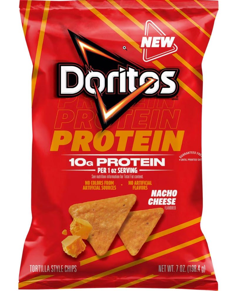 Doritos Protein Nacho Cheese Chips - 7 oz.