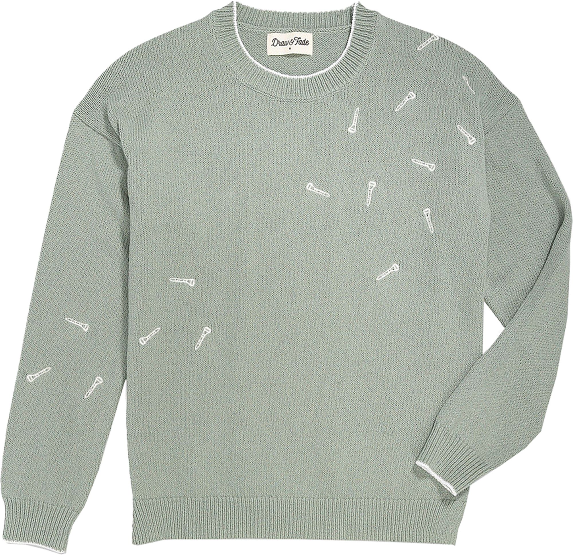 Draw & Fade Women's Tee Party Crewneck Golf Sweater