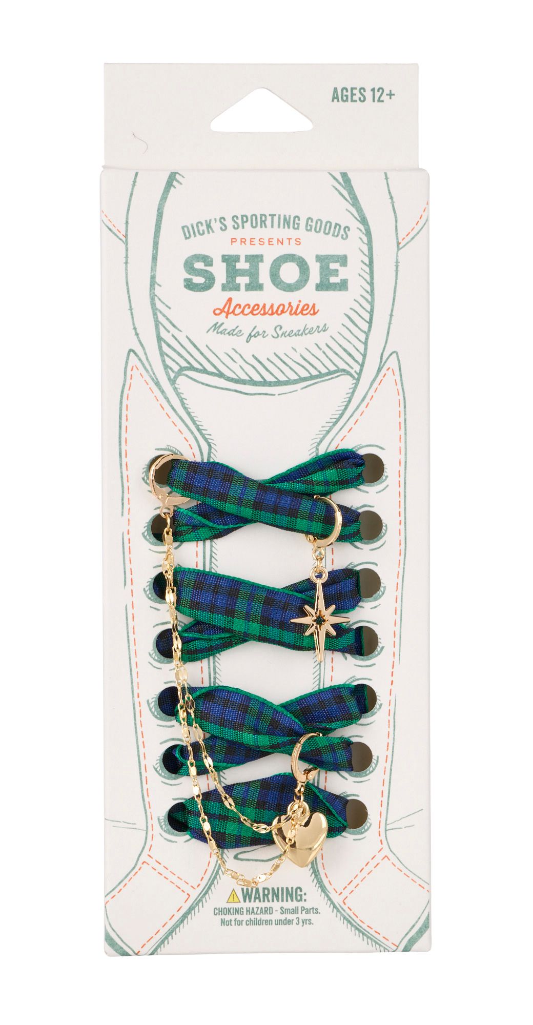 Dick's Sporting Goods Shoelace and Charms