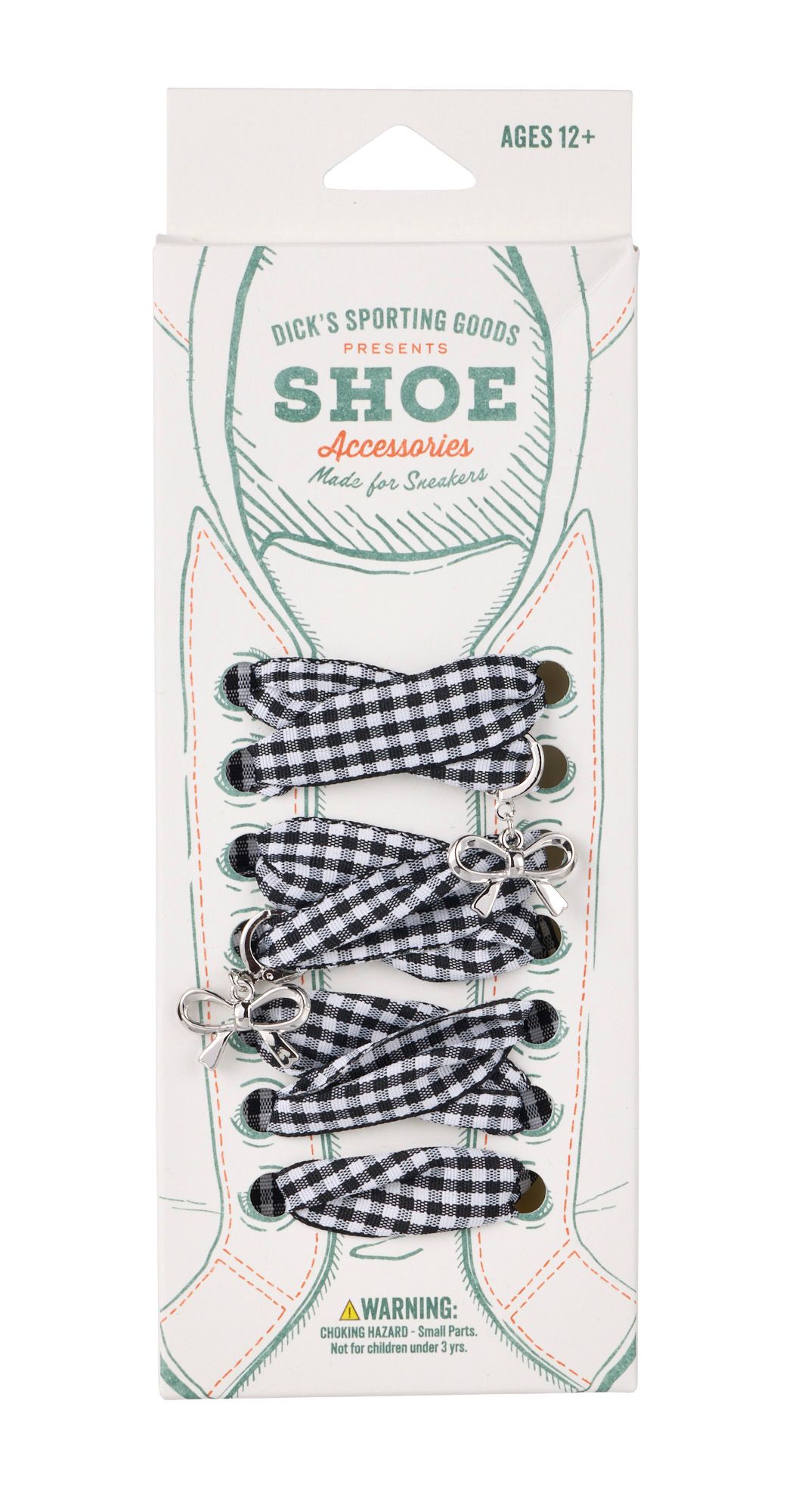 Dick's Sporting Goods Shoelace and Charms