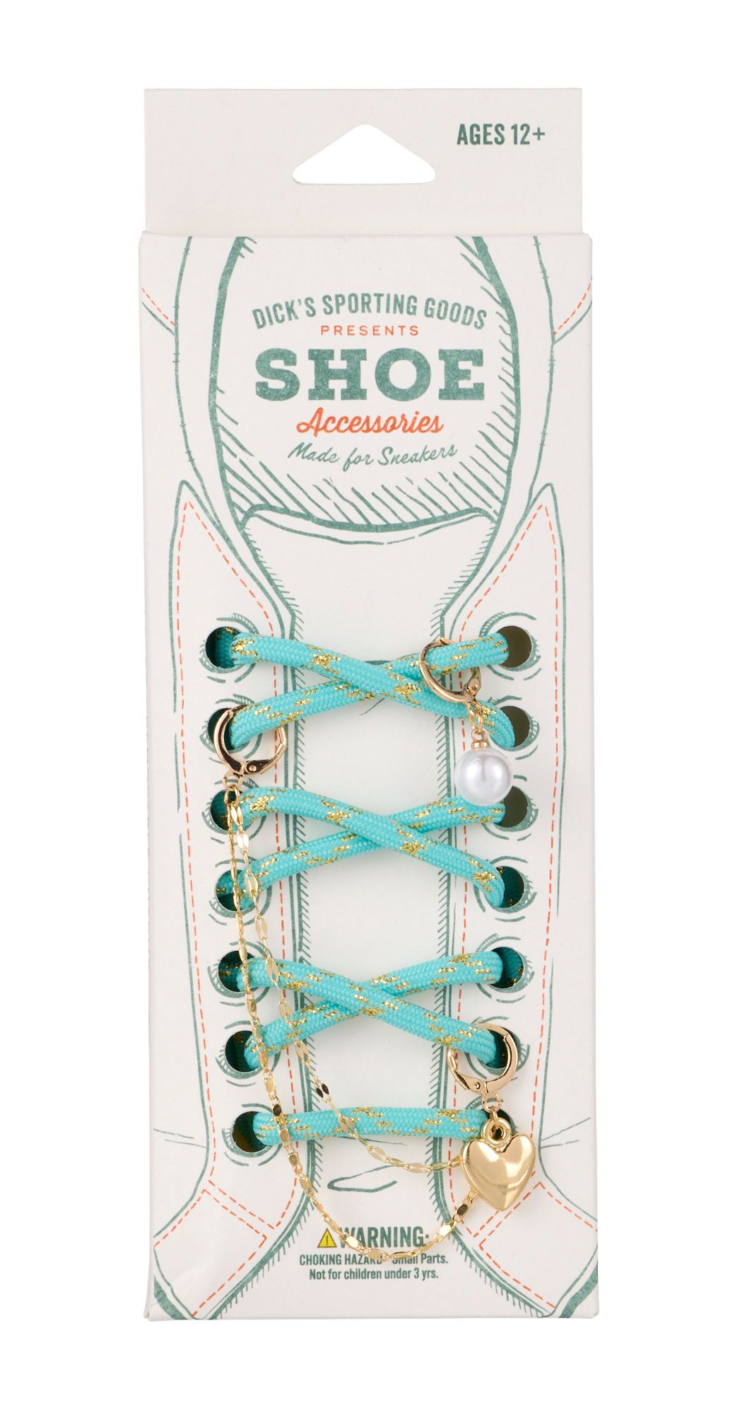Dick's Sporting Goods Shoelace and Charms