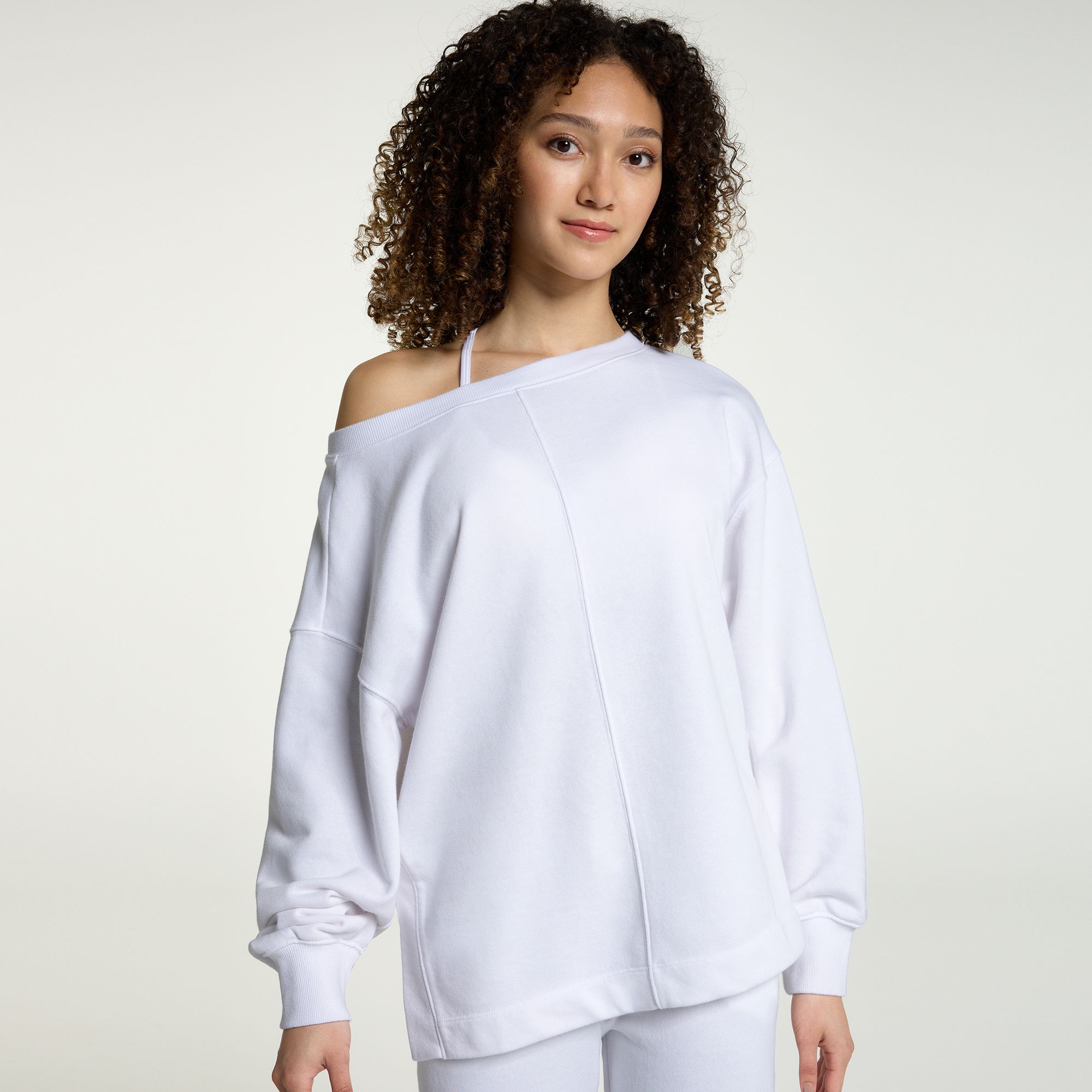 DSG Women's Classic Fleece Lightweight Terry Crew