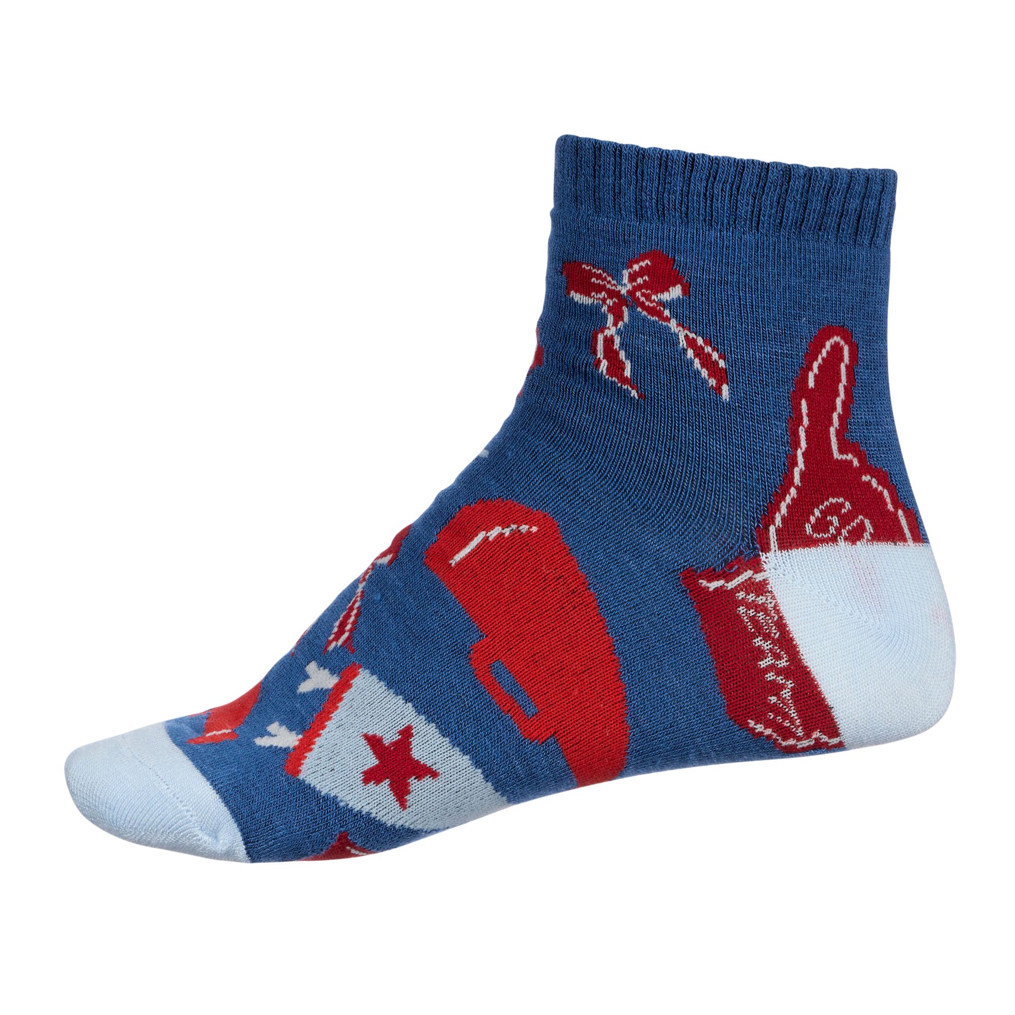 DICK'S Sporting Goods Women's Cozy Double Layer Game Day Icons Socks