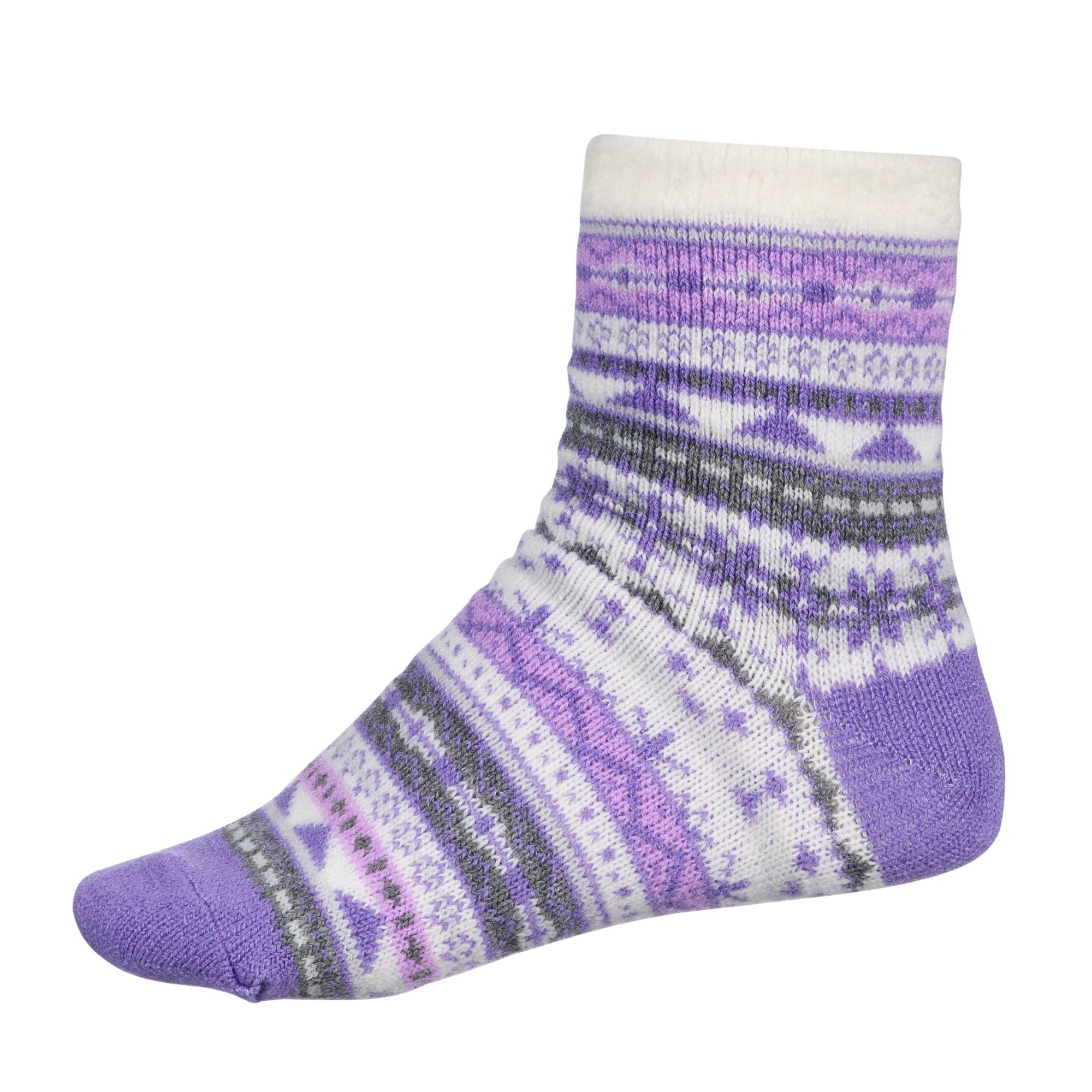 DICK'S Sporting Goods Women's Cozy Double Layer Mini Fair Isle Socks