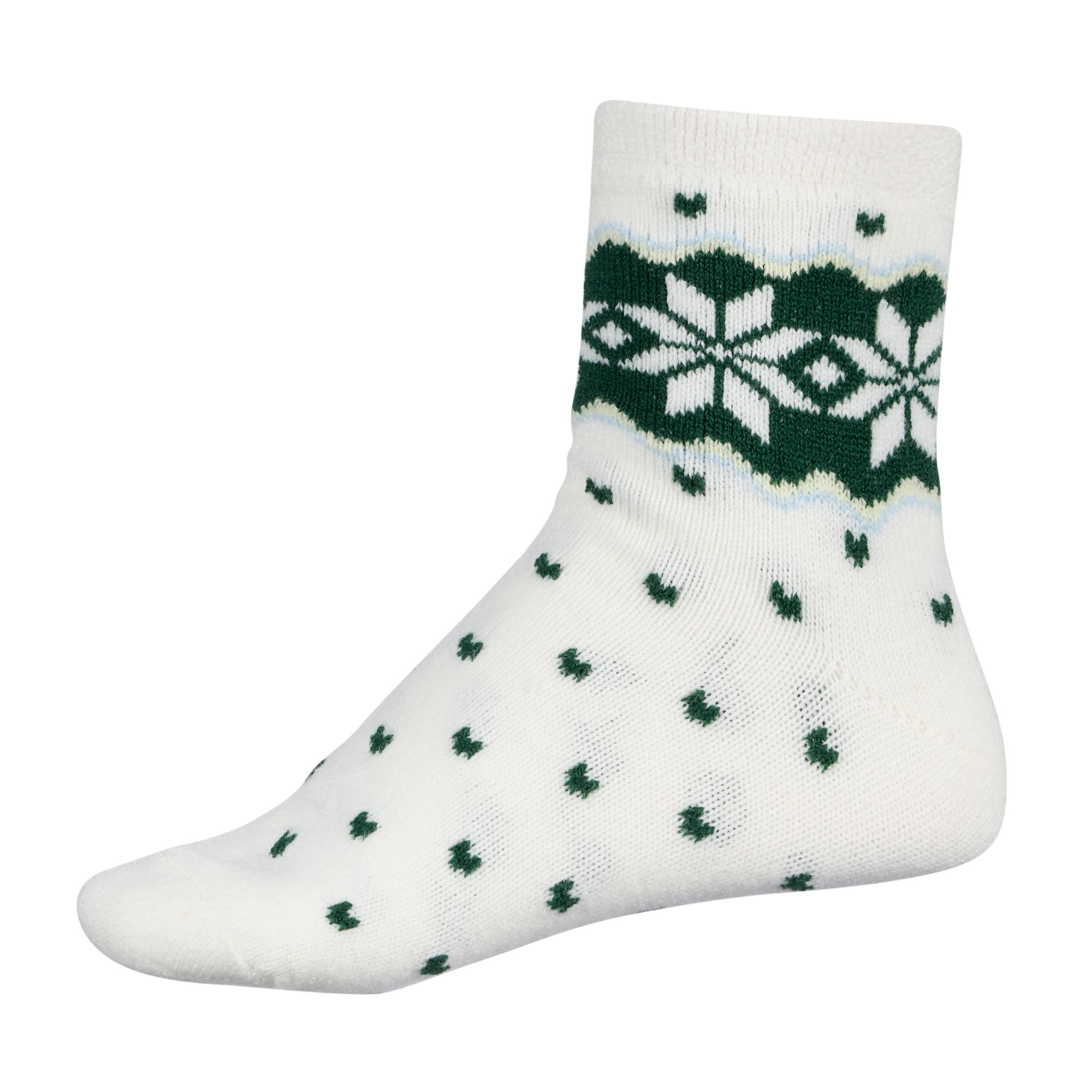 DICK'S Sporting Goods Women's Cozy Double Layer Nordic Snowflake Socks