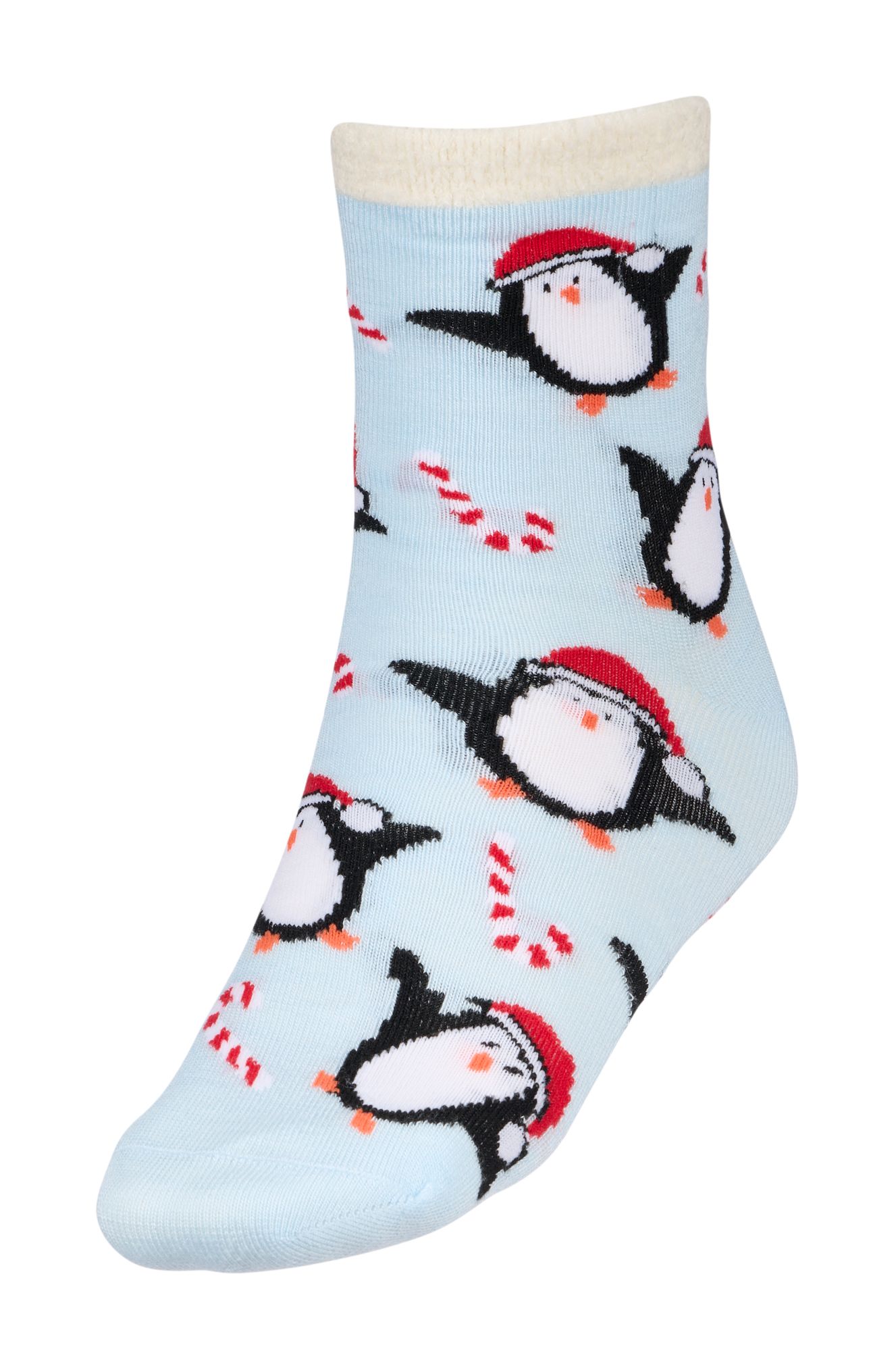 DICK'S Sporting Goods Cozy Family Holiday Socks, Men's, Large, Blue