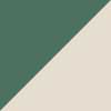 Cream/Green/Red