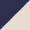 Cream/Navy