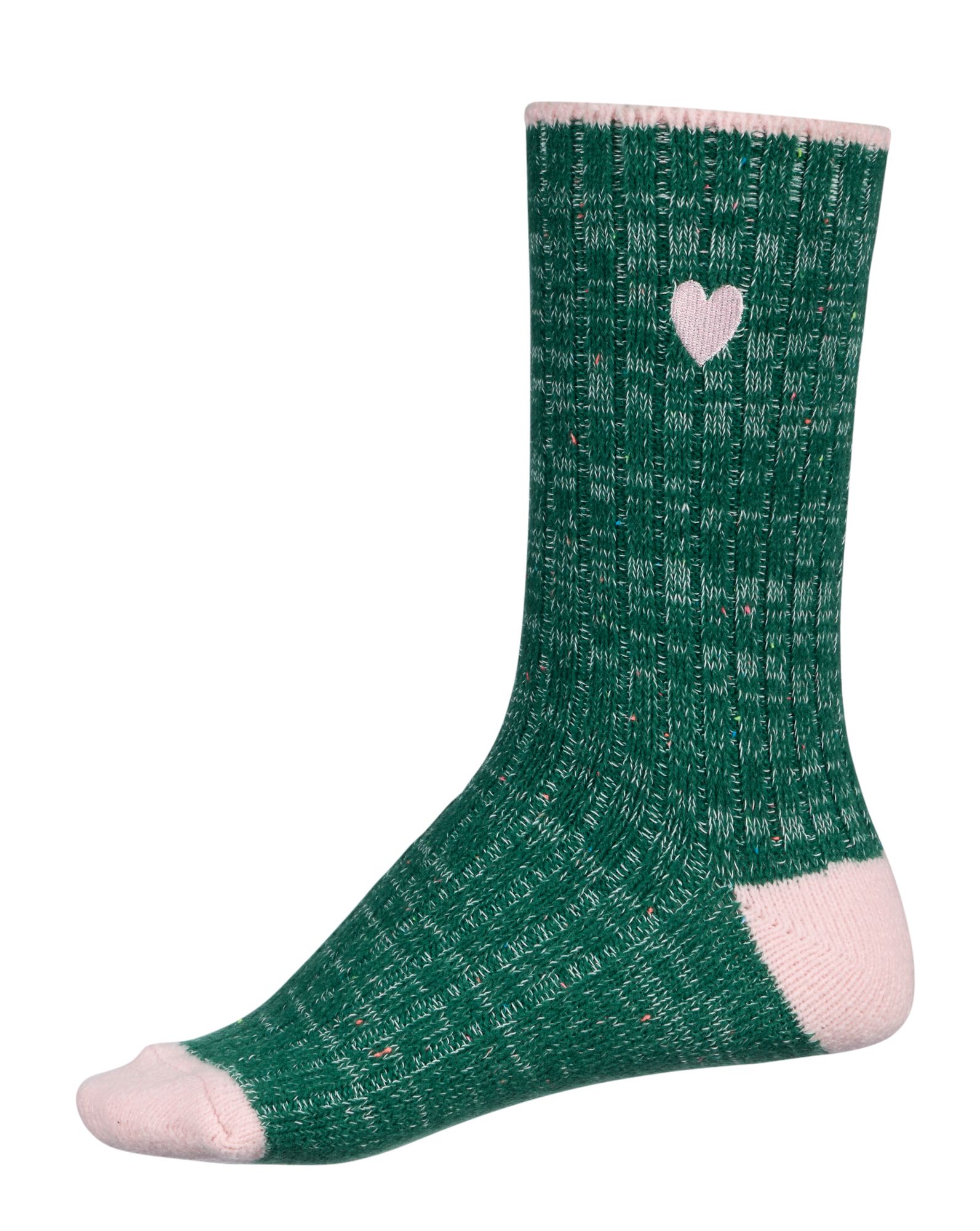 DICK'S Sporting Goods Women's Cozy Embroidered Confetti Socks - Green
