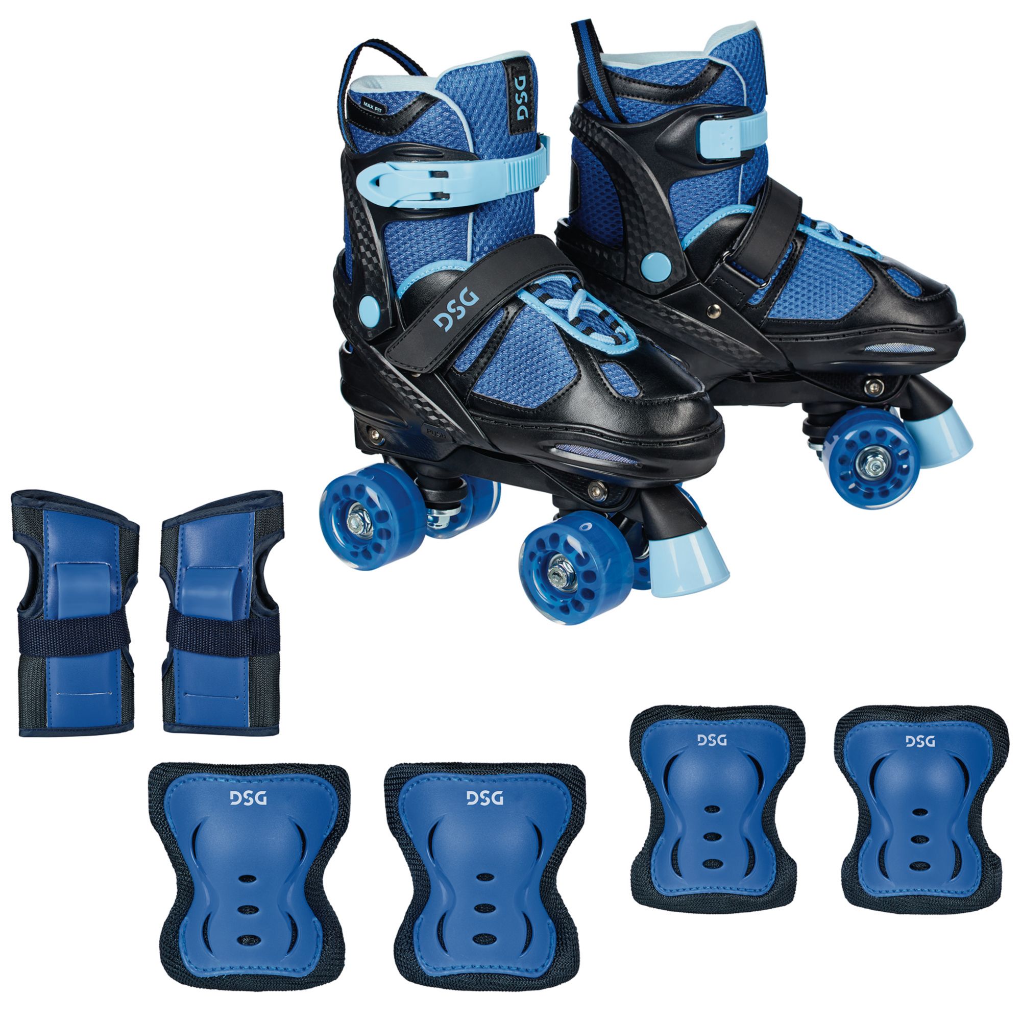 DSG Boys Express Adjustable Roller Skate Package