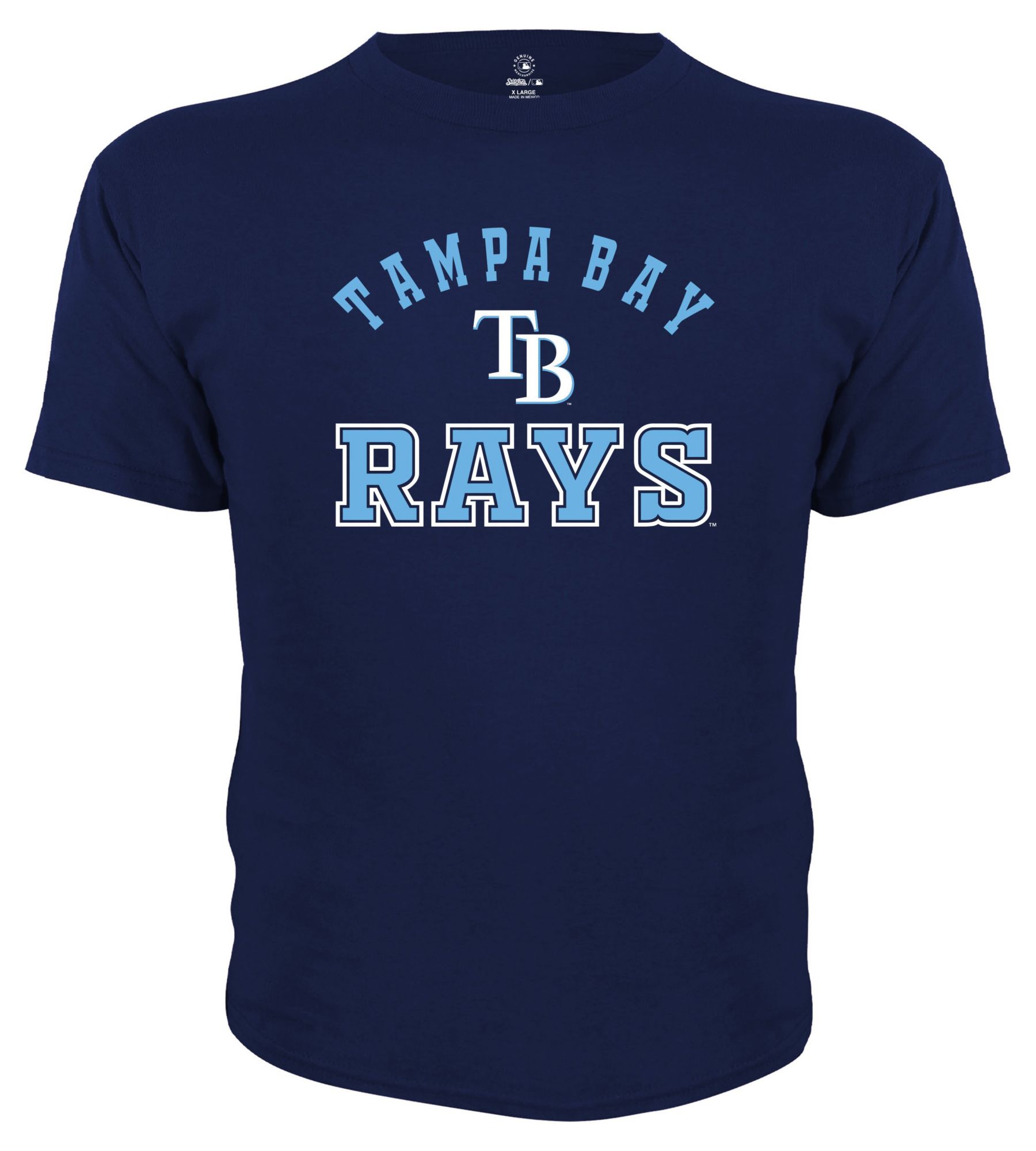 Dynasty Apparel Boys' Tampa Bay Rays Ring Spun T-Shirt