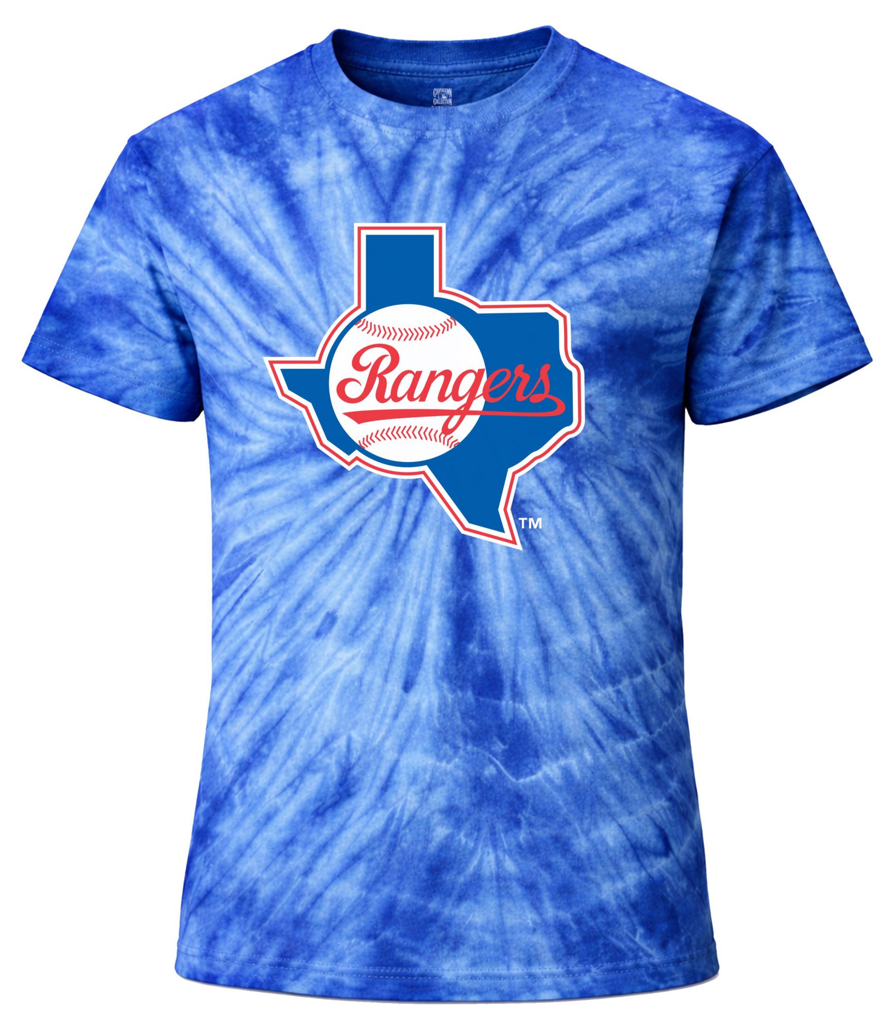 Dynasty Apparel Boys' Texas Rangers Logo State T-Shirt