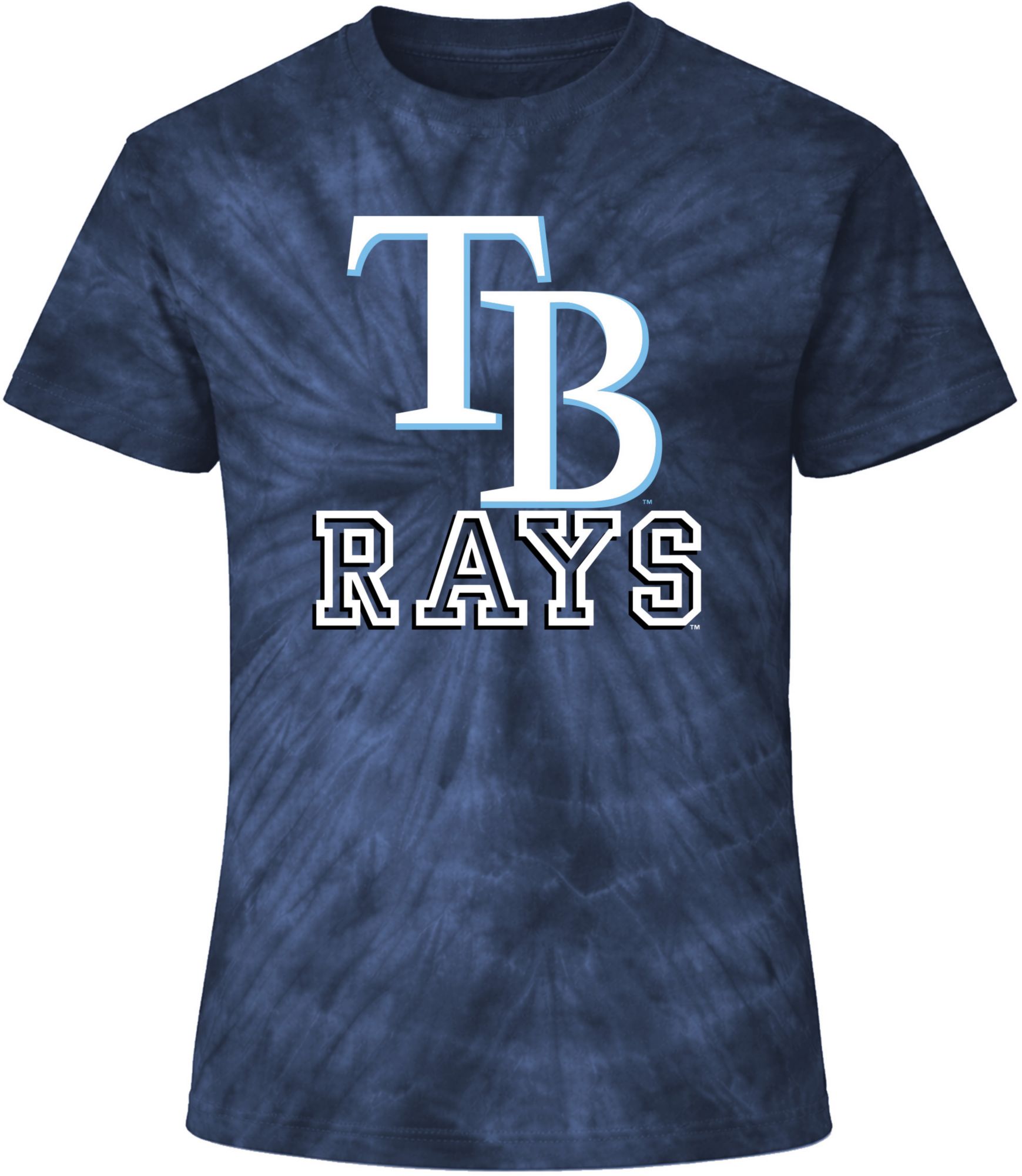 Dynasty Apparel Boys' Tampa Bay Rays Tie Dye T-Shirt