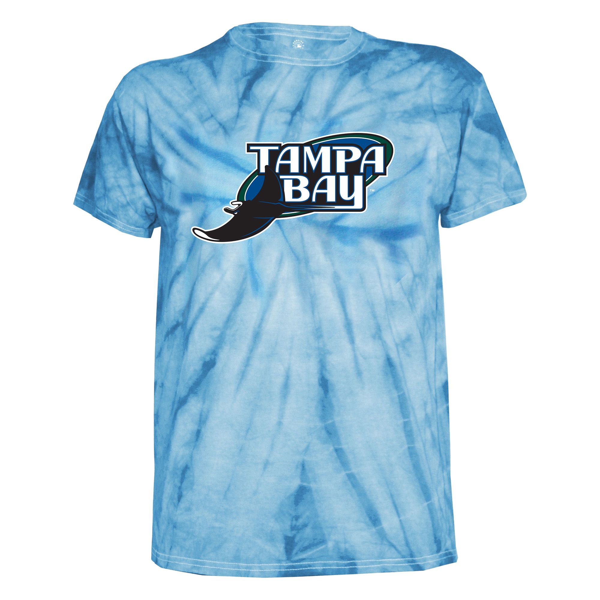 Dynasty Apparel Boys' Tampa Bay Rays Tie Dye T-Shirt - Blue
