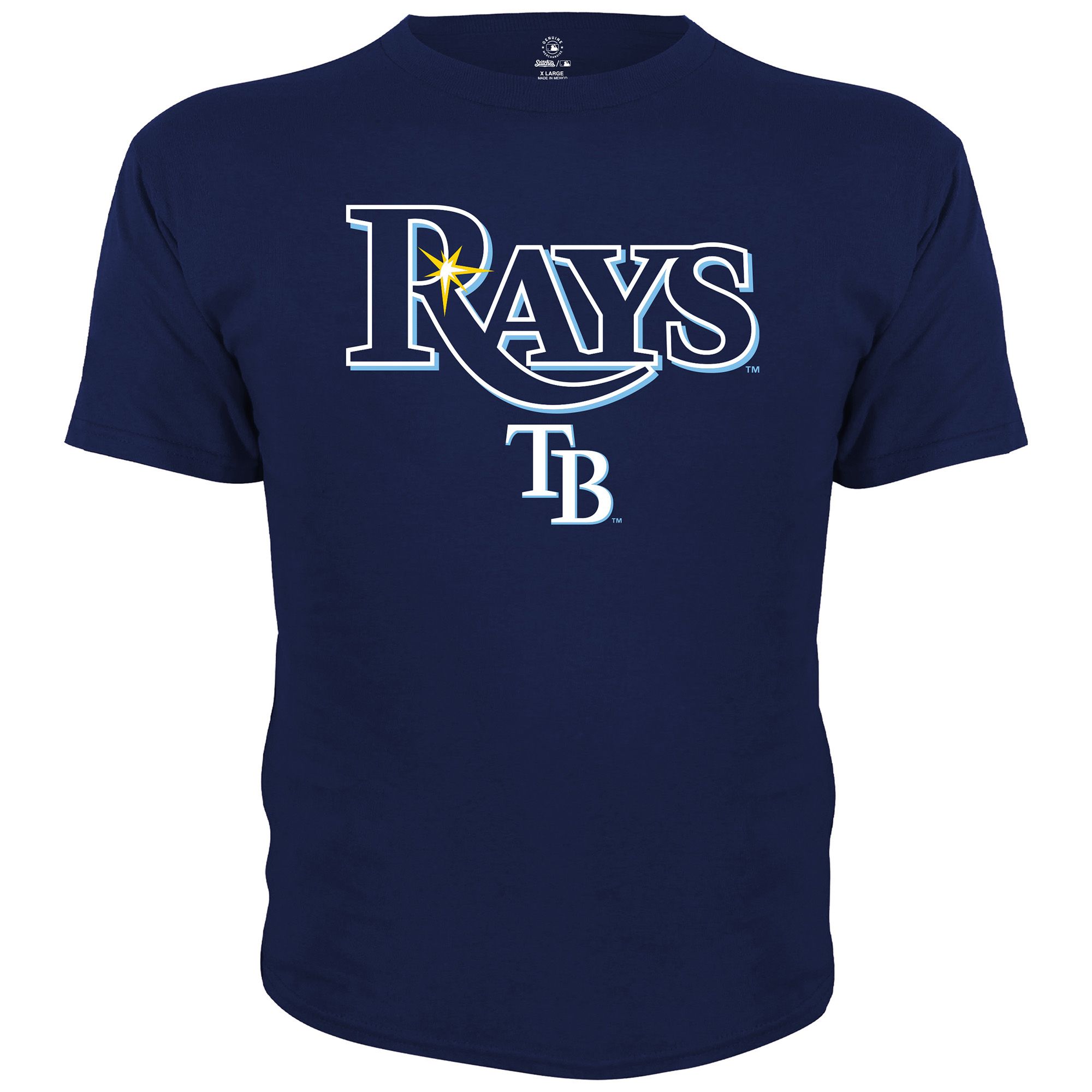 Dynasty Apparel Girls' Tampa Bay Rays Wordmark T-Shirt