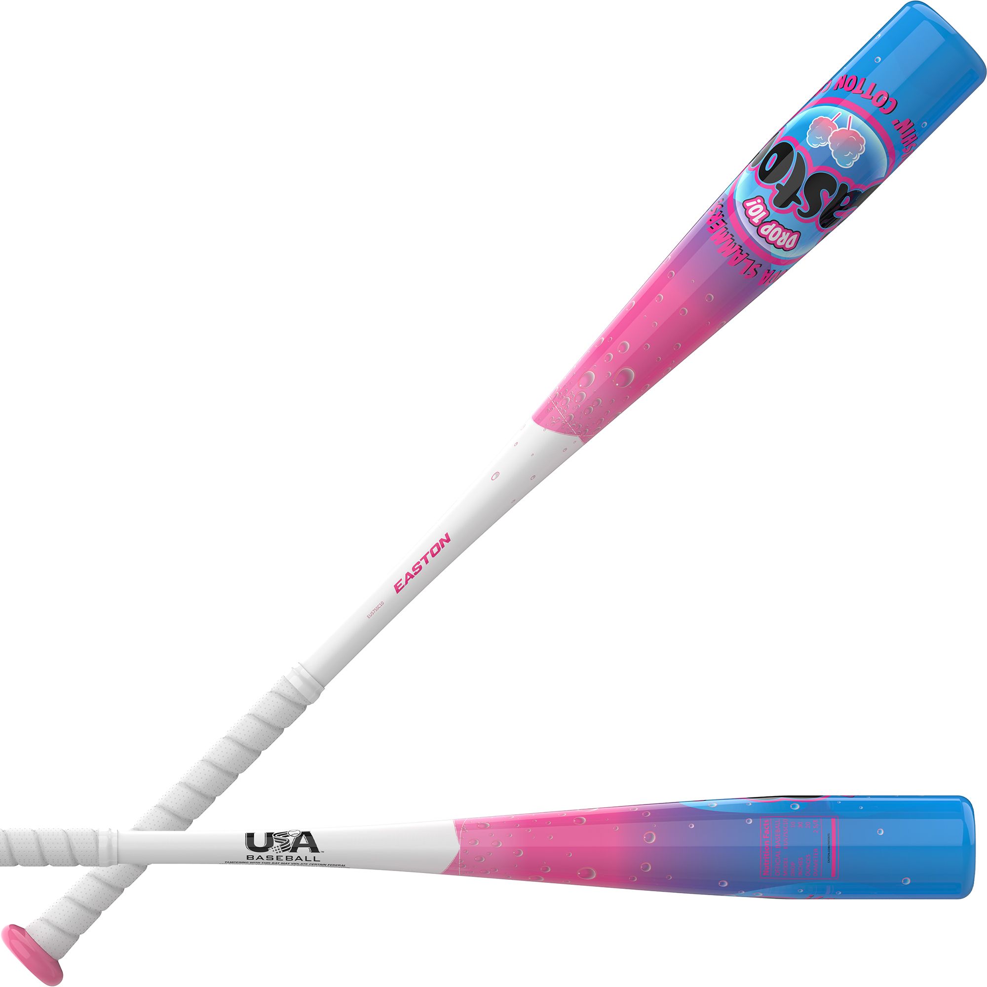 Easton Soda Slammers Crushin' Cotton Candy USA Youth Bat (-10)