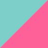 Aqua/Pink