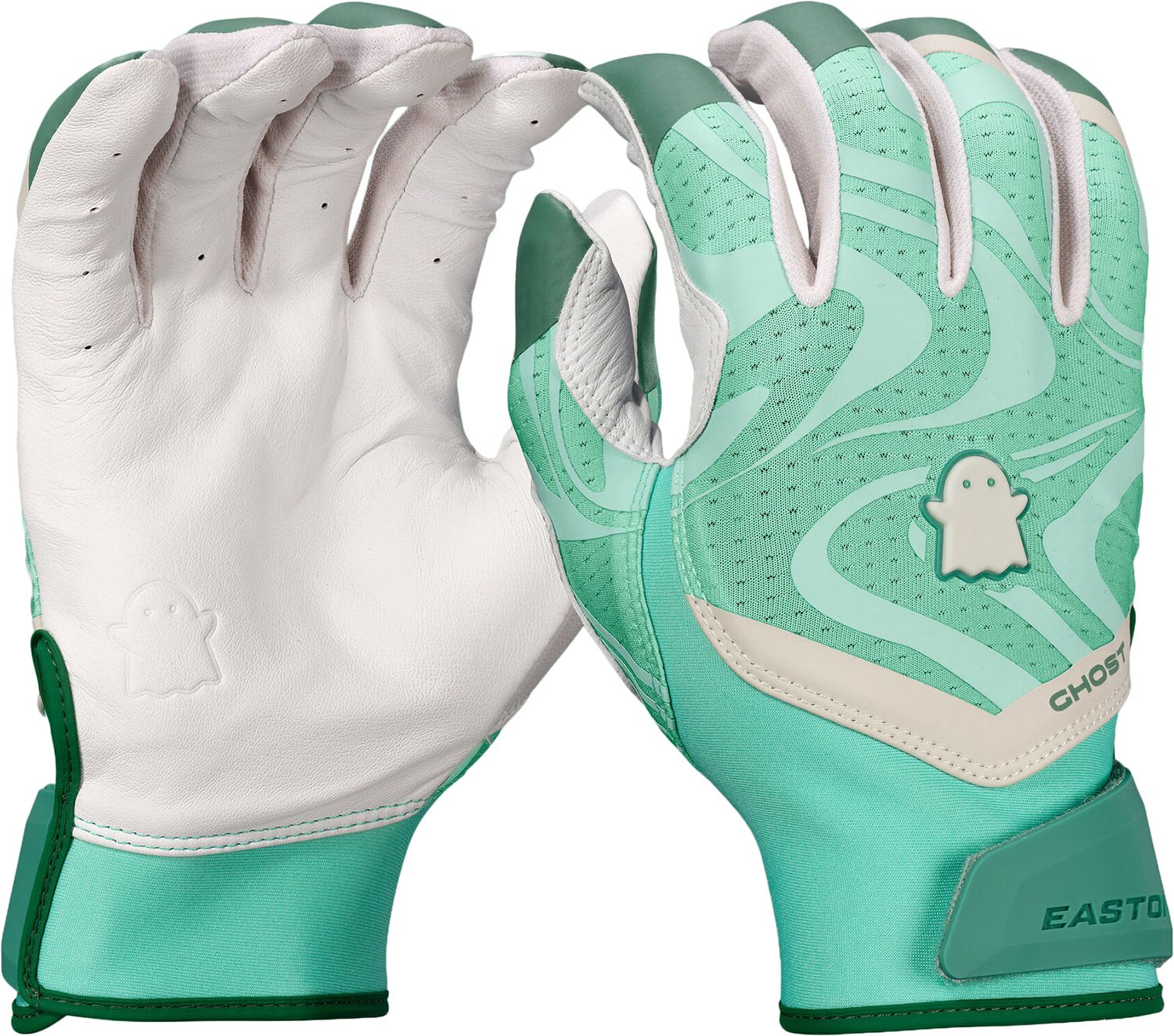 Easton Youth Ghost Ethos Unlimited Green Fastpitch Batting Gloves