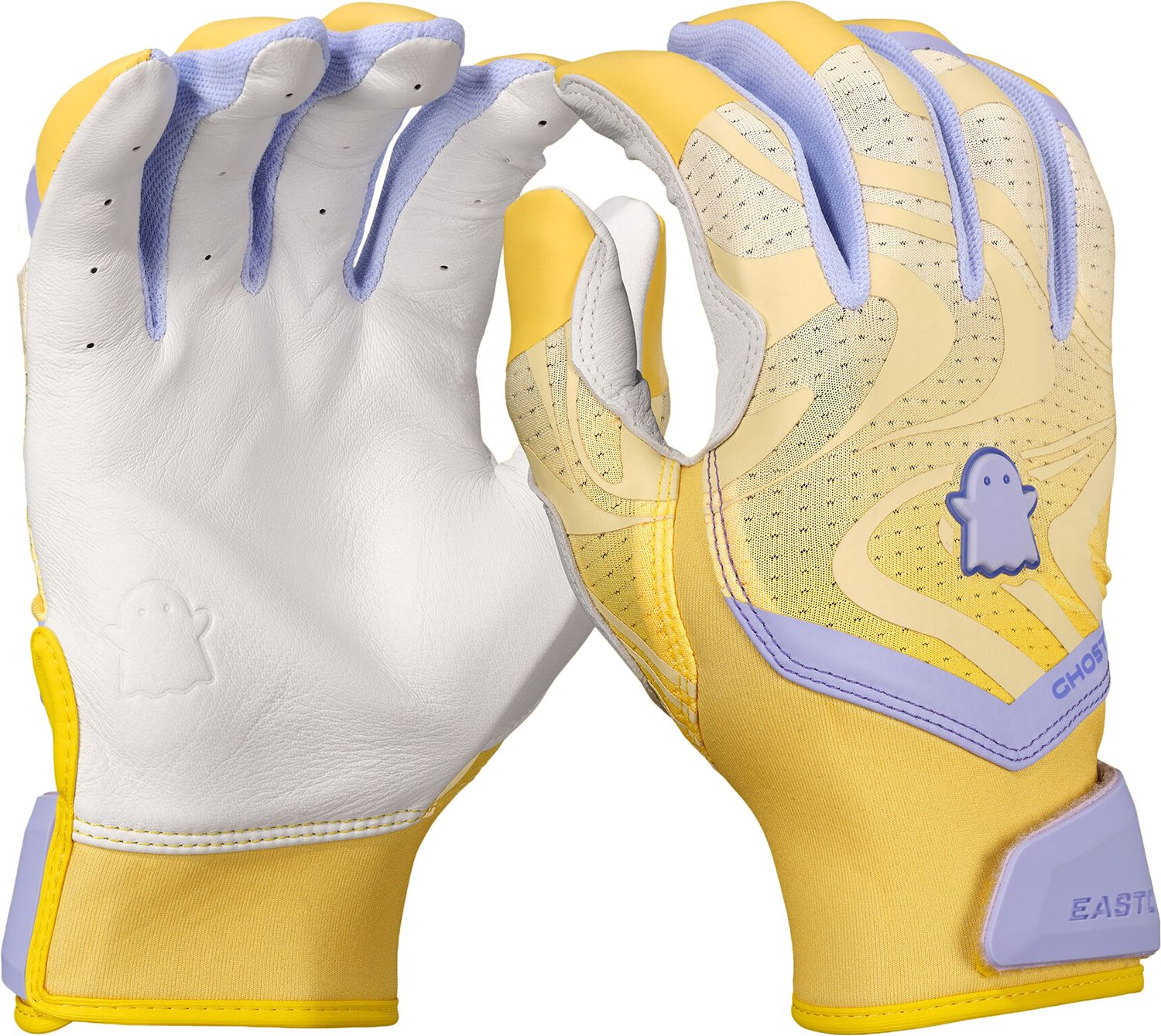 Easton Youth Ghost Ethos Unlimited Yellow Fastpitch Batting Gloves
