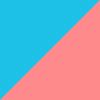 Columbia Blue/Coral/White