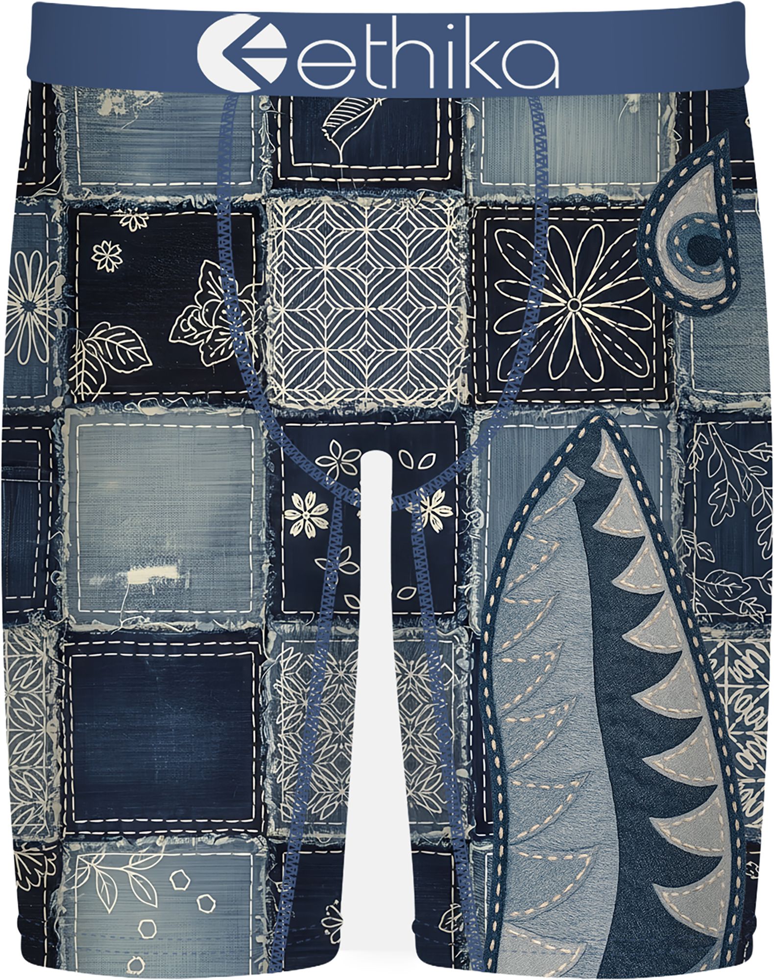 Ethika Boys' BMR Sashiko Boxer Briefs