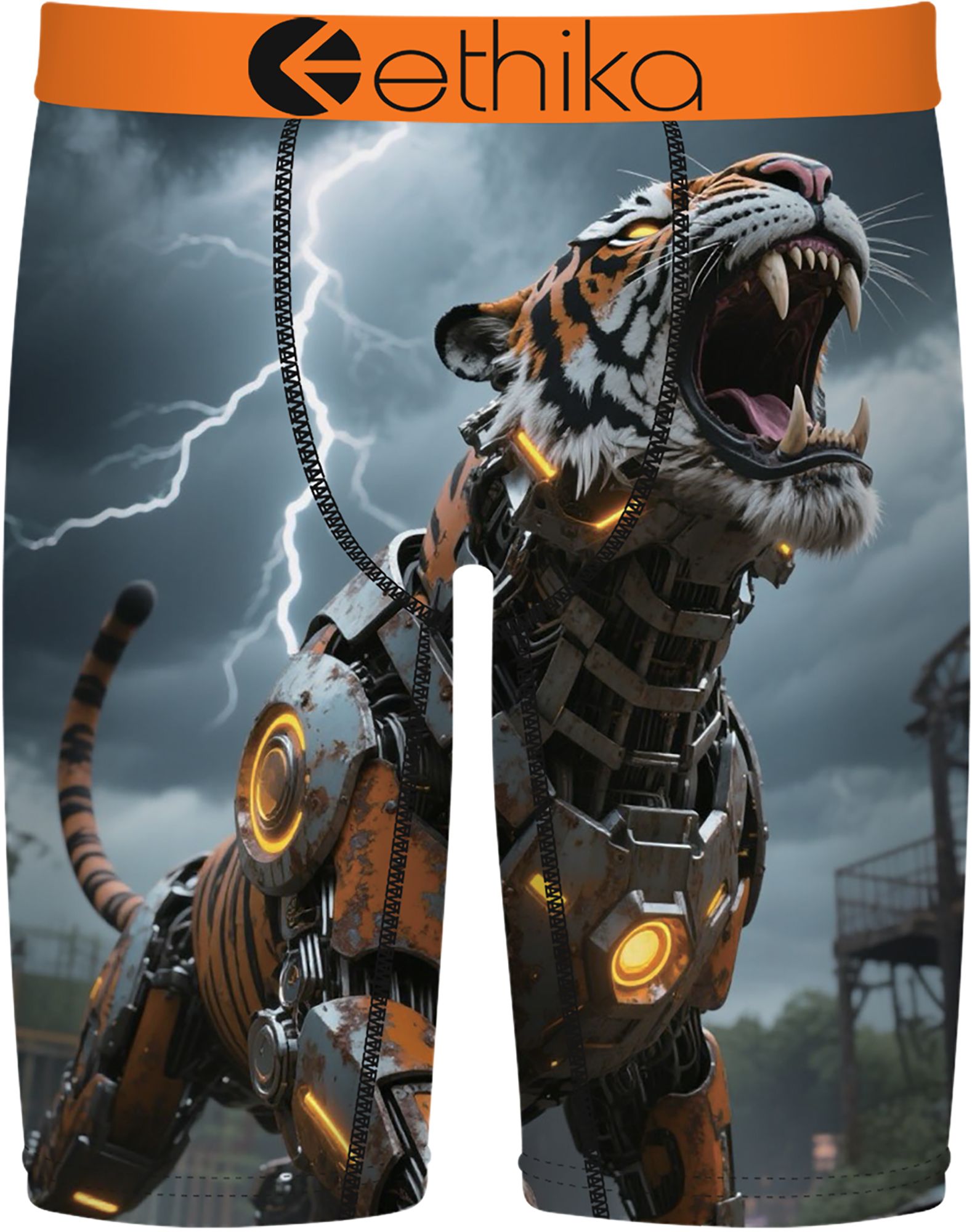 Ethika Boys' Cyber Fang Boxer Briefs