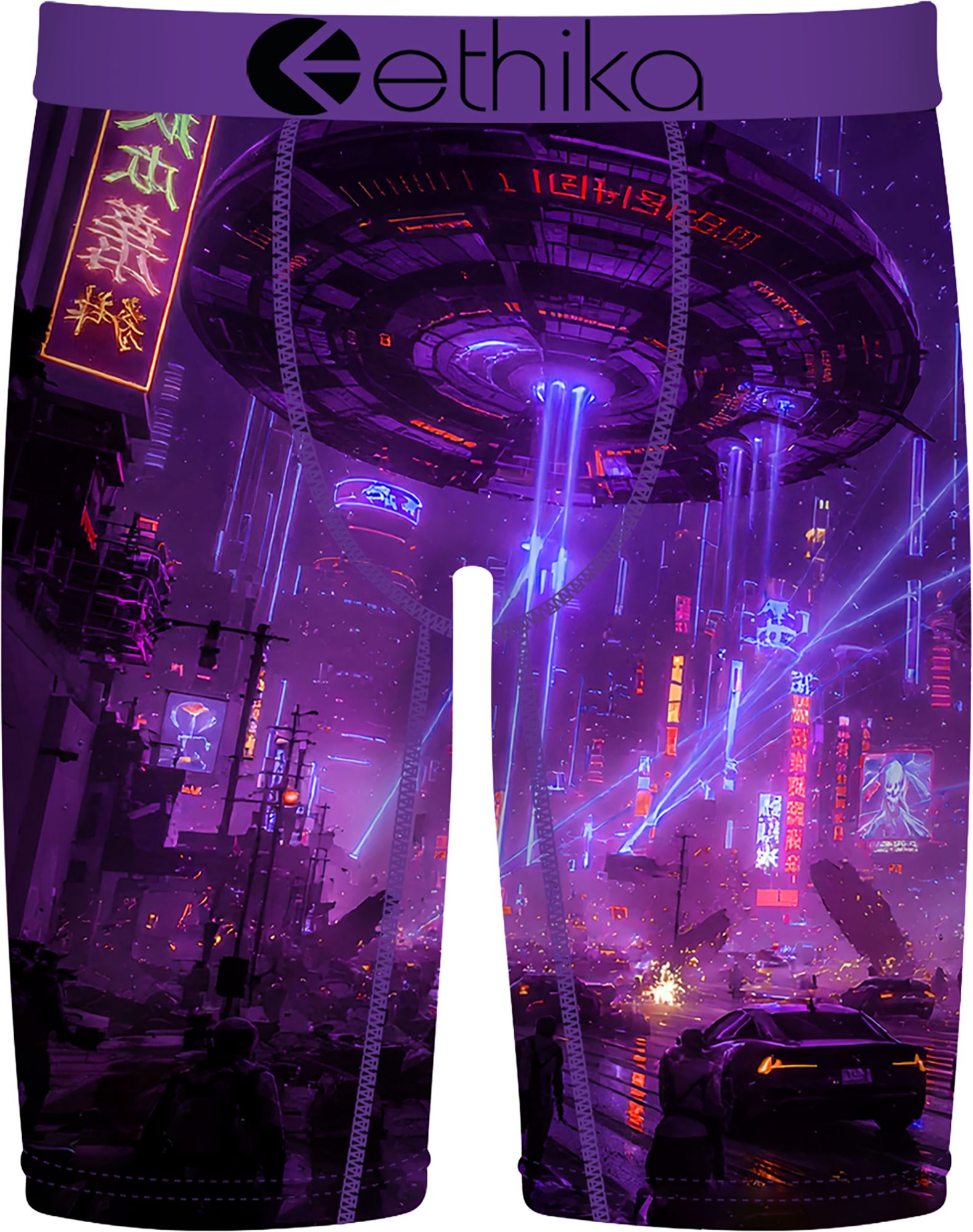 Ethika Boys' Neon Exodus Boxer Briefs