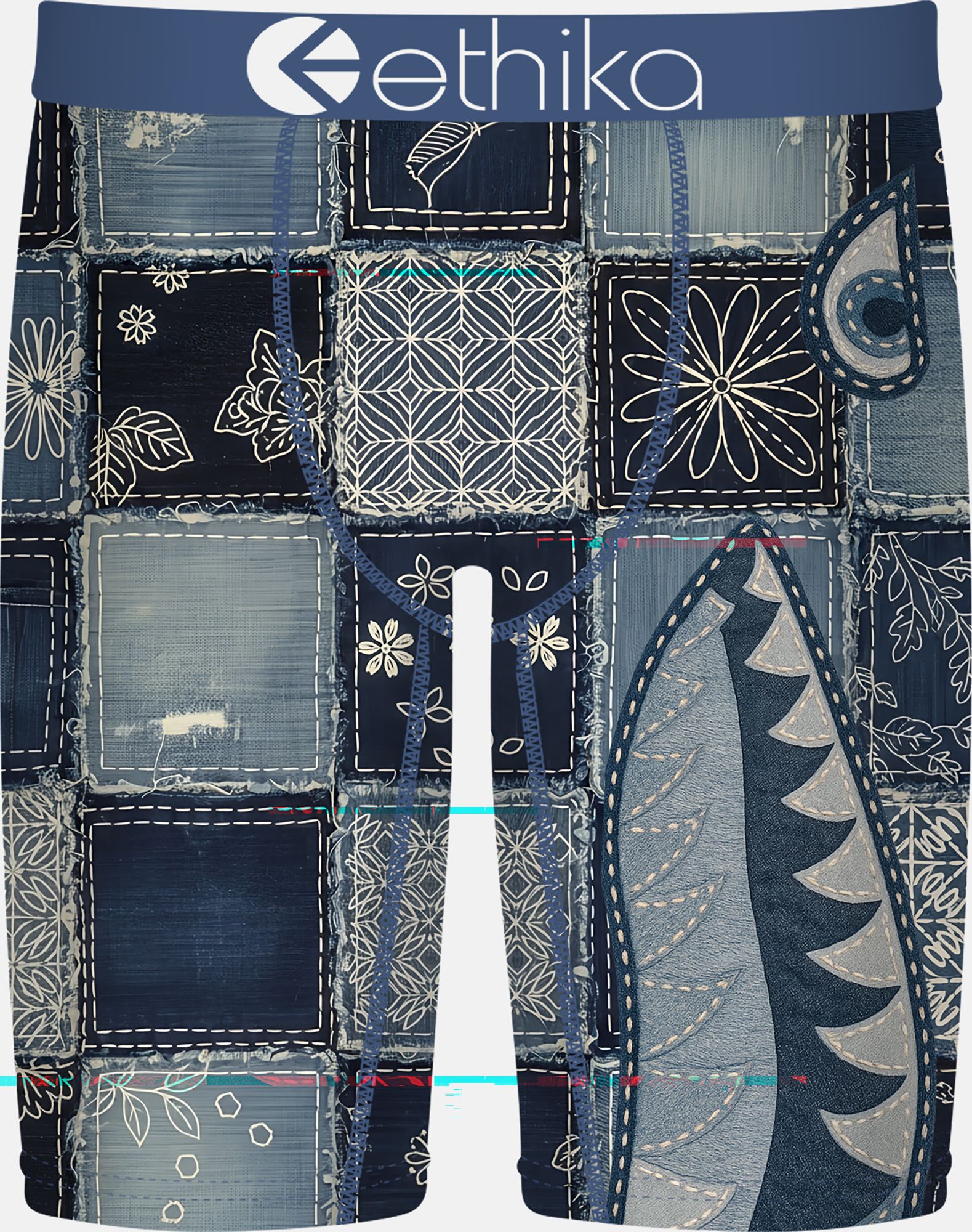 Ethika Men's BMR Sashiko Boxer Briefs