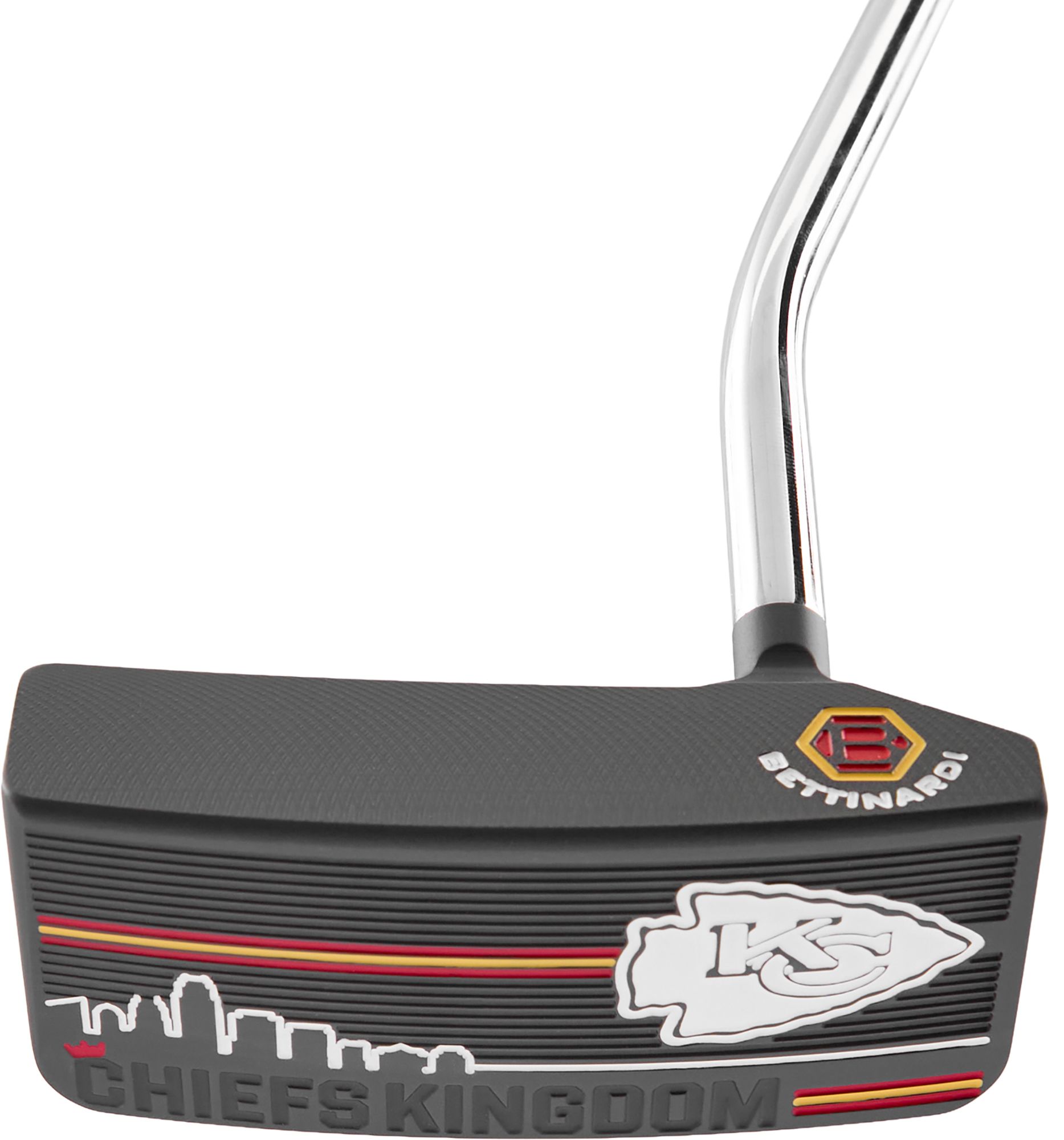 Bettinardi Kansas City Chiefs "Chiefs Kingdom" Black Ox Queen B 6 Putter
