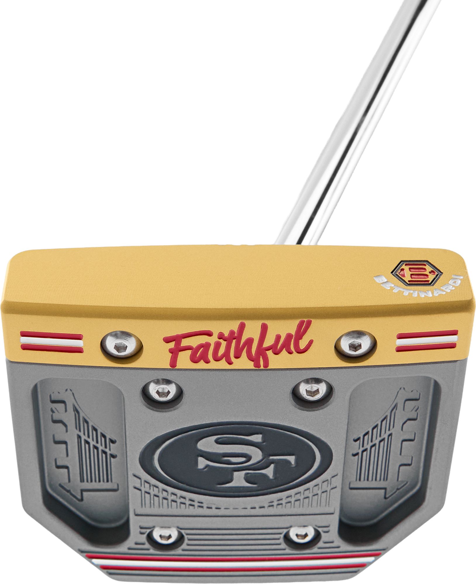 Bettinardi San Francisco 49ers Faithful Two-Tone Antidote SB2 Putter