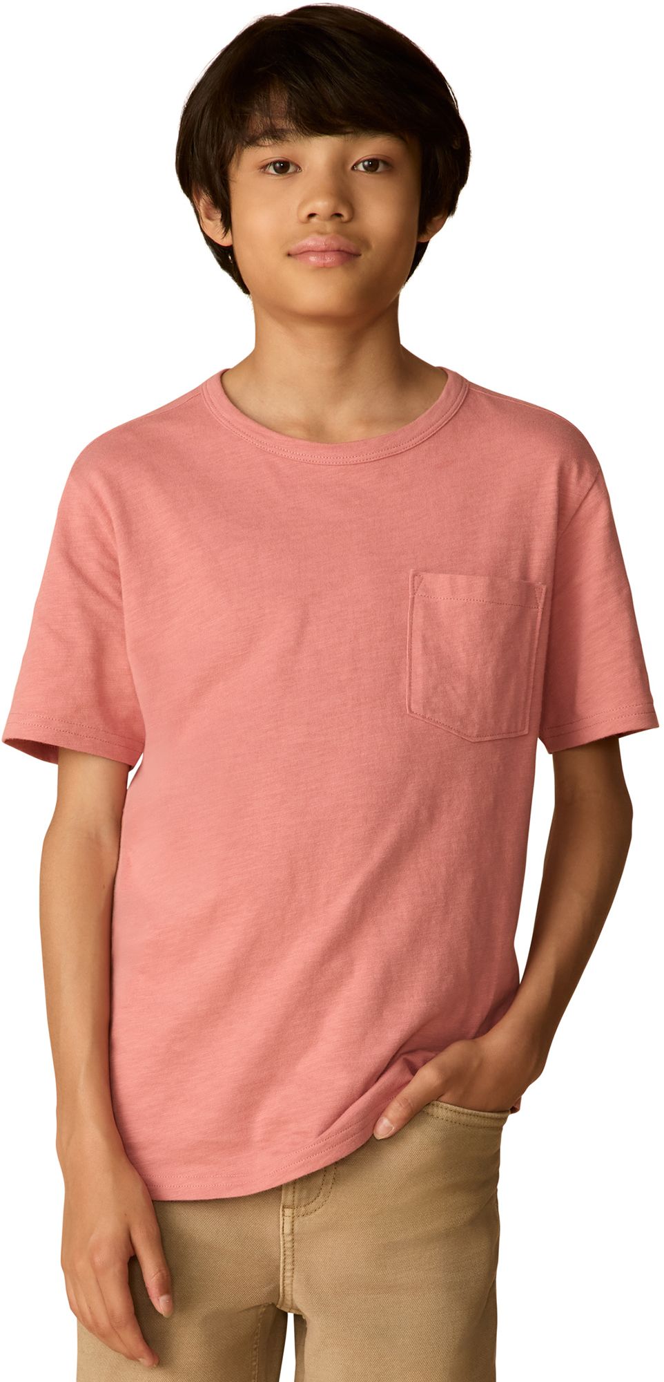 Faherty Boys' Sunwashed Pocket Tee