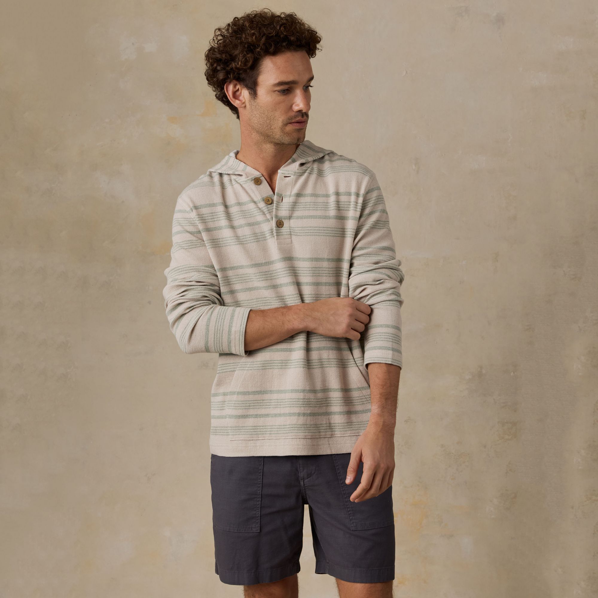 Sage Beach Stripe