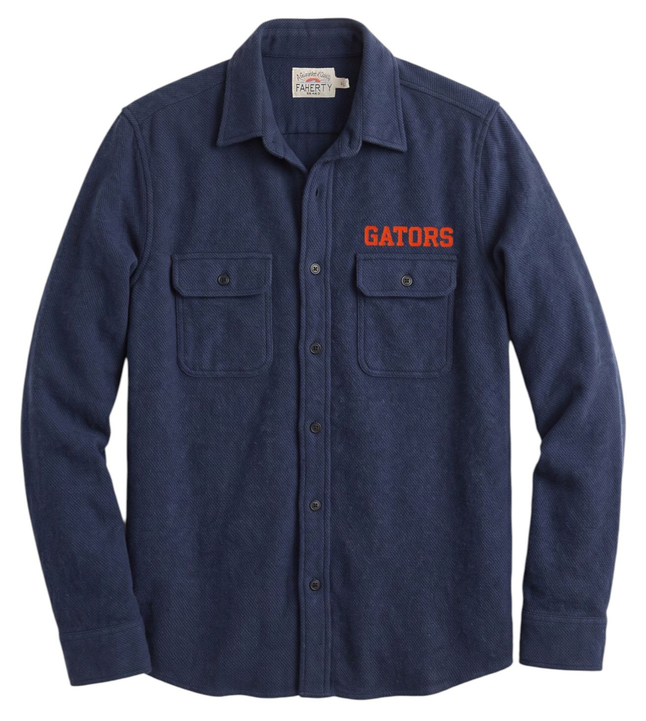 Faherty Men's Florida Gators Brighton Navy The Legend Sweater Shirt